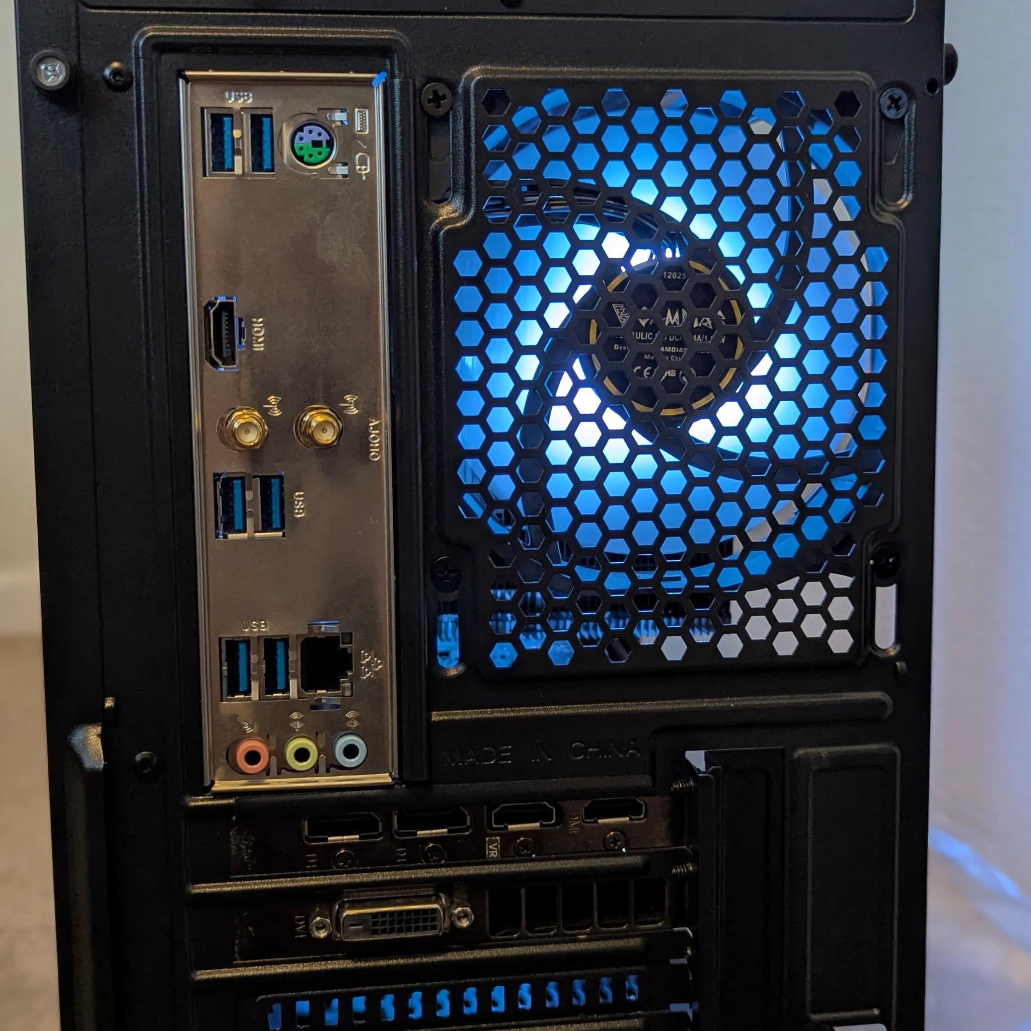 GTX 1080 Gaming PC (Ryzen 5 + 16GB RAM + WiFi)