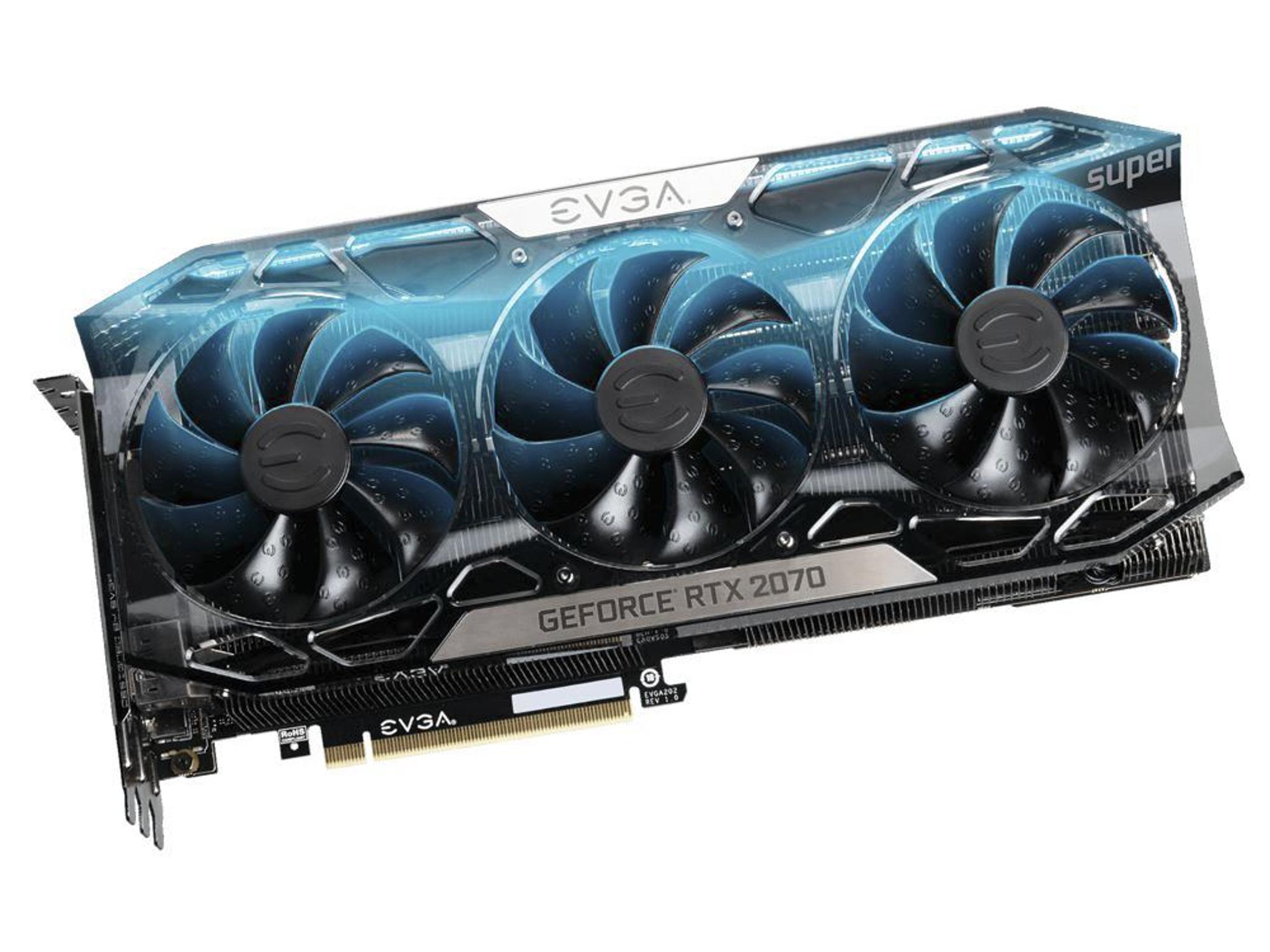 EVGA GeForce RTX 2070 Super FTW3 Ultra Overclocked Triple-Fan 8GB GDDR6 PCIe 3.0 Graphics Card
