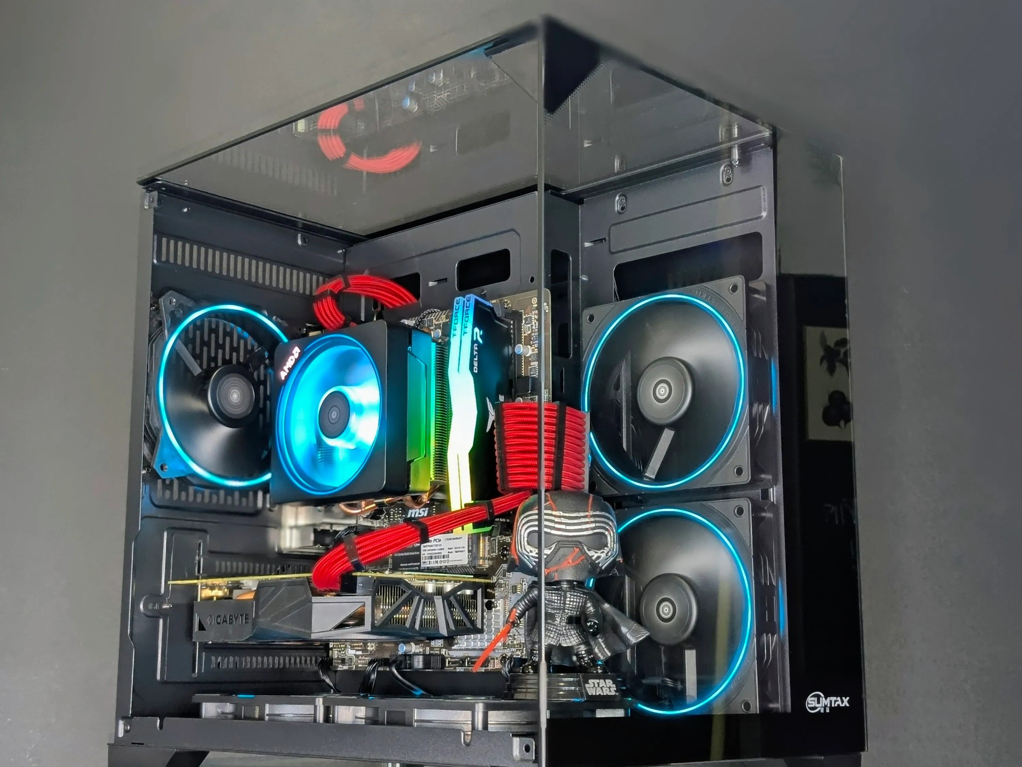 🔴The Supreme Leader⚫️GTX 1080 8GB⚫️Ryzen 5⚫️16GB TFORCE RAM⚫️1TB NVMe⚫️Windows 11(Fully Activated)