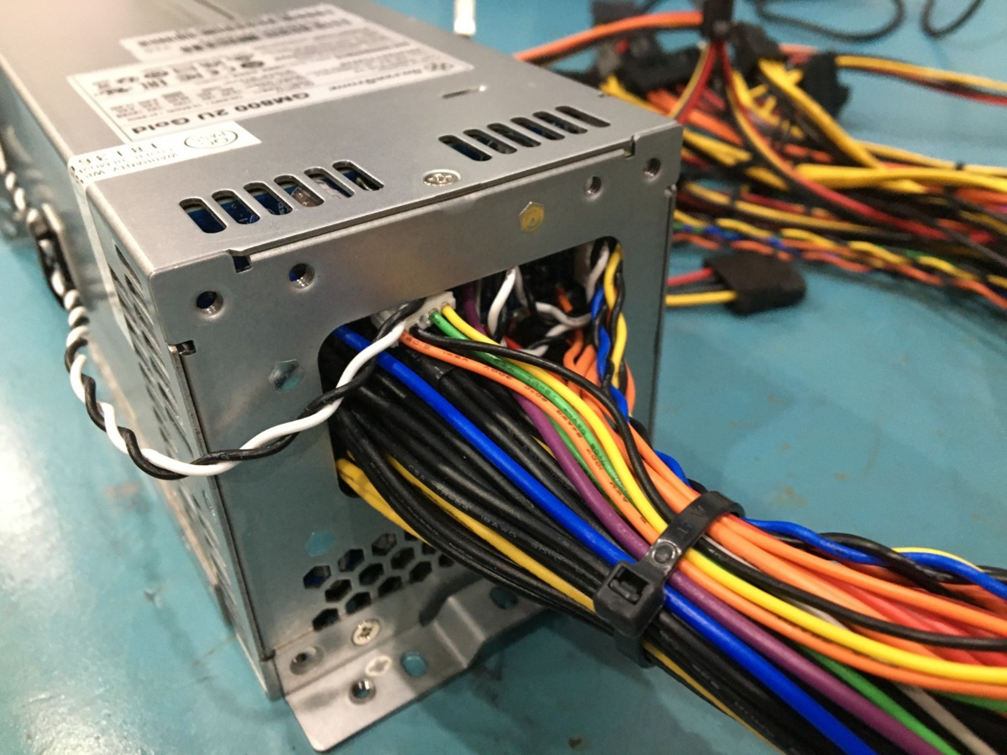 SilverStone GM800 2U 800W 80 Plus Gold Redundant Server PSU SST-GM800-2UG