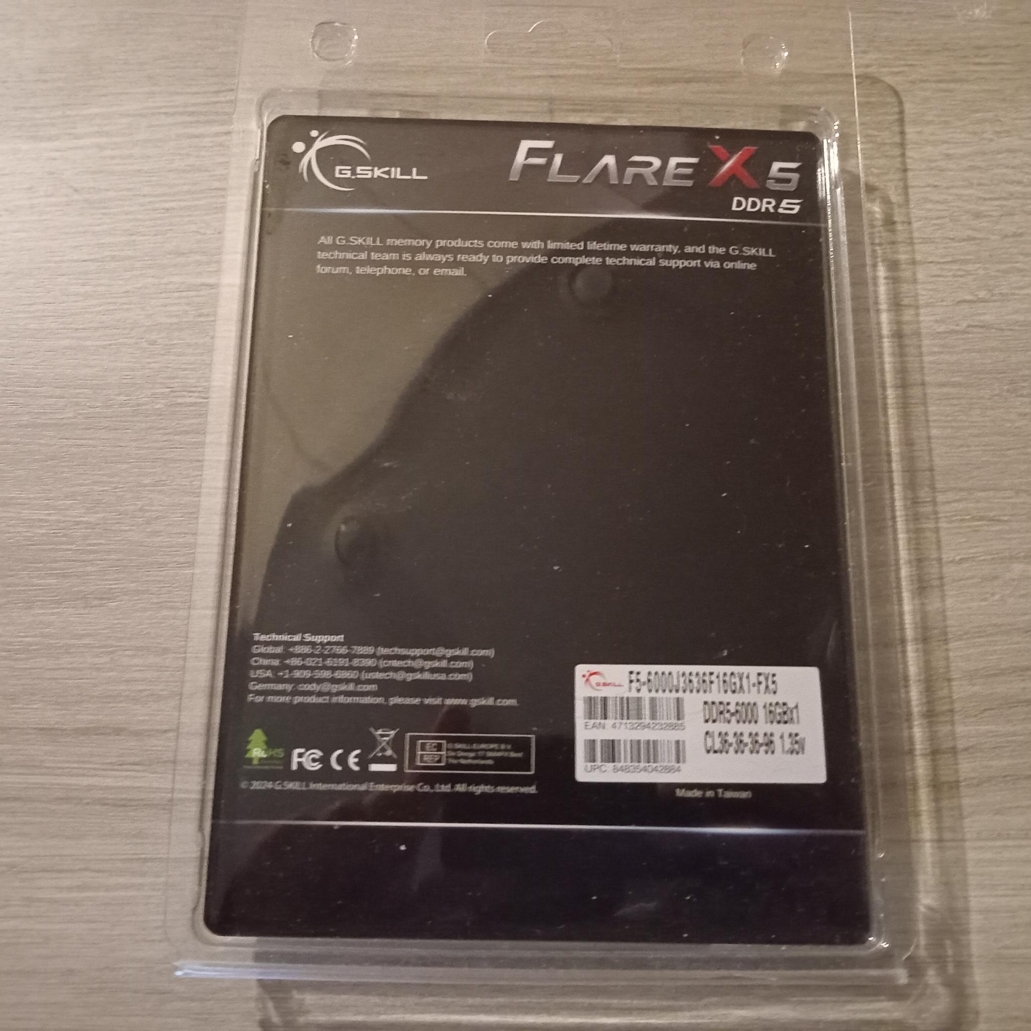G. Skill 16GB DDR5-6000 CL36