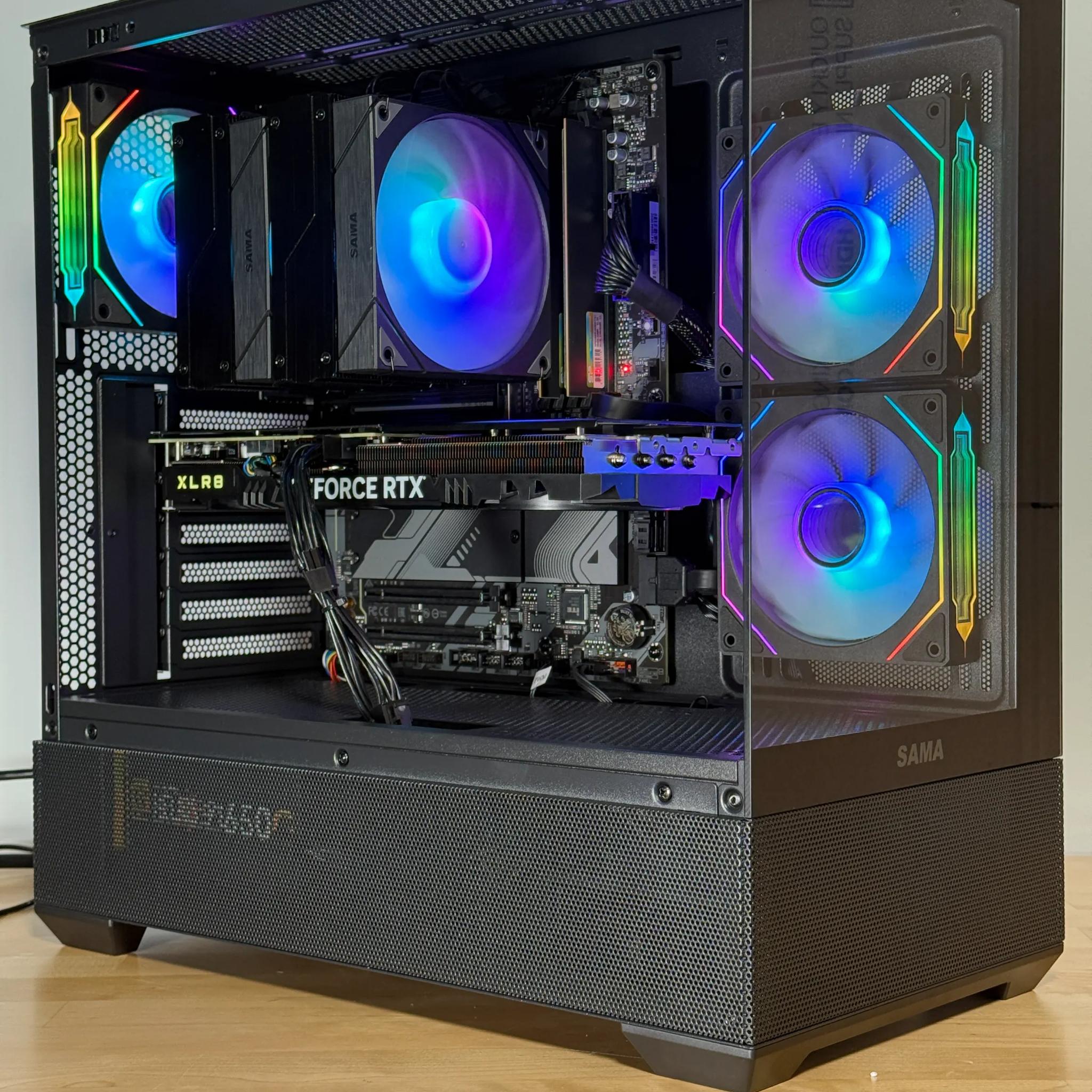 RTX 4070 Ryzen 7700x Gaming PC