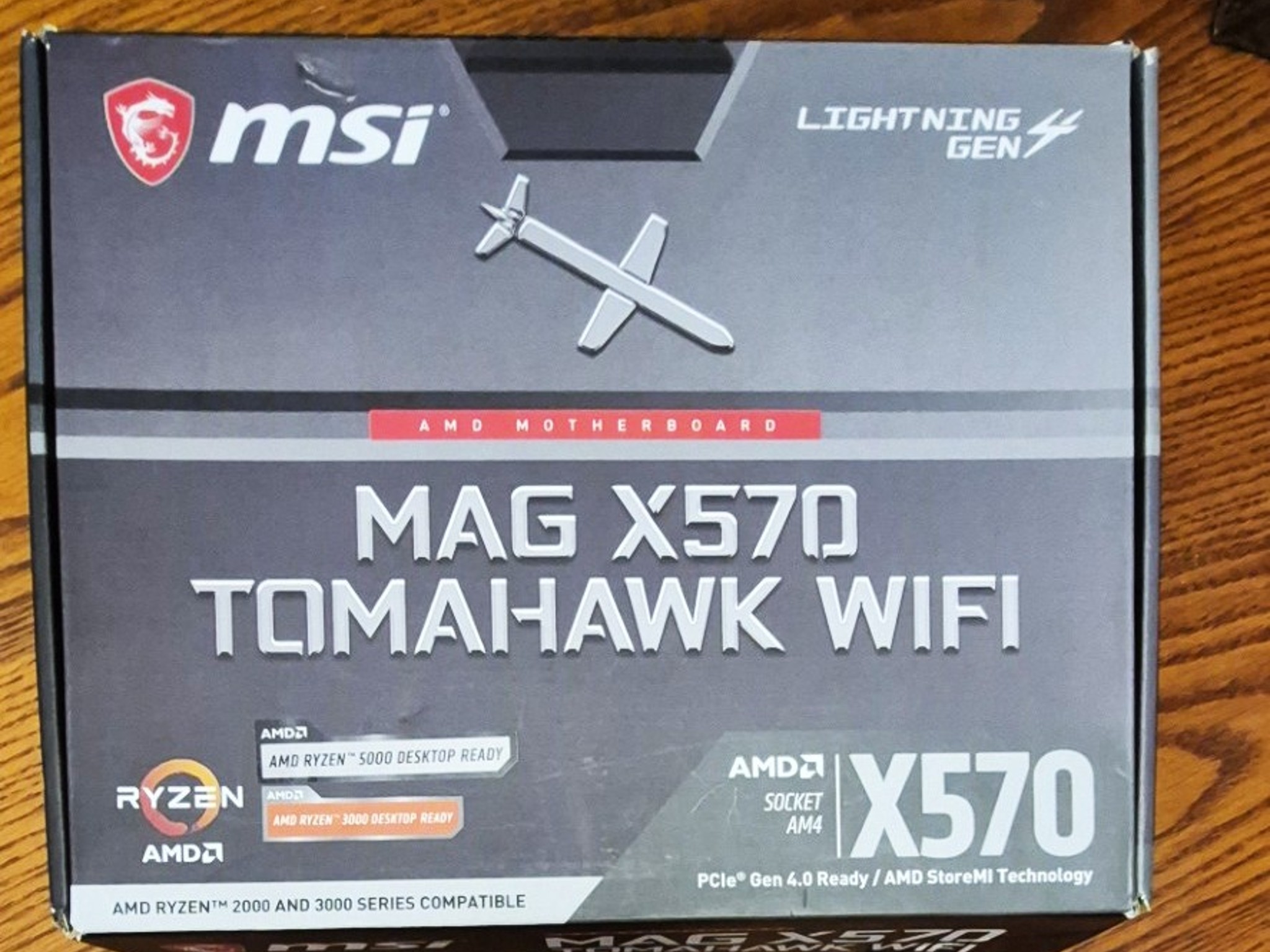 Pre-Owned MSI X570 Tomahawk, Ryzen 9 5950X, New ICE Moon Liquid Cooler, 32GB RAM, AMD Radeon RX580
