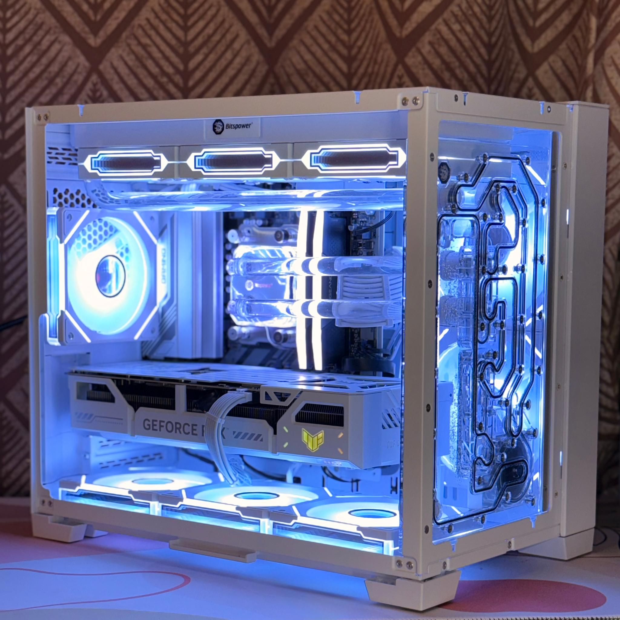 Ryzen 5 9600X + RTX 5070 Ti | Frost Byte | Custom Loop Gaming PC