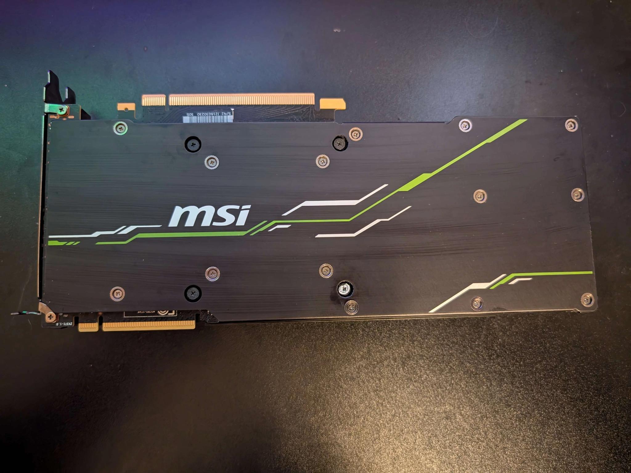 MSI Ventus OC RTX 2080 Ti 11GB