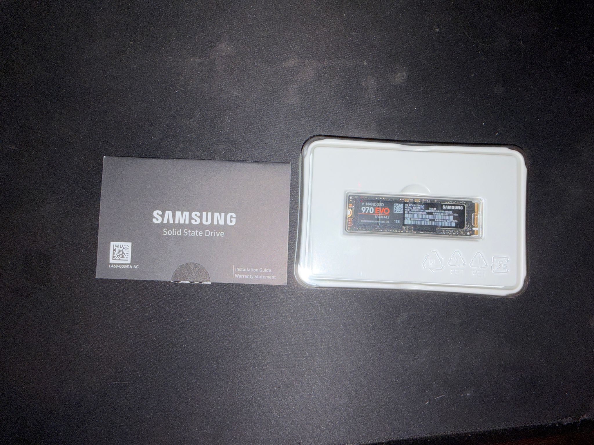 Samsung 970 Evo 1tb nvme ssd 3500 MB/s