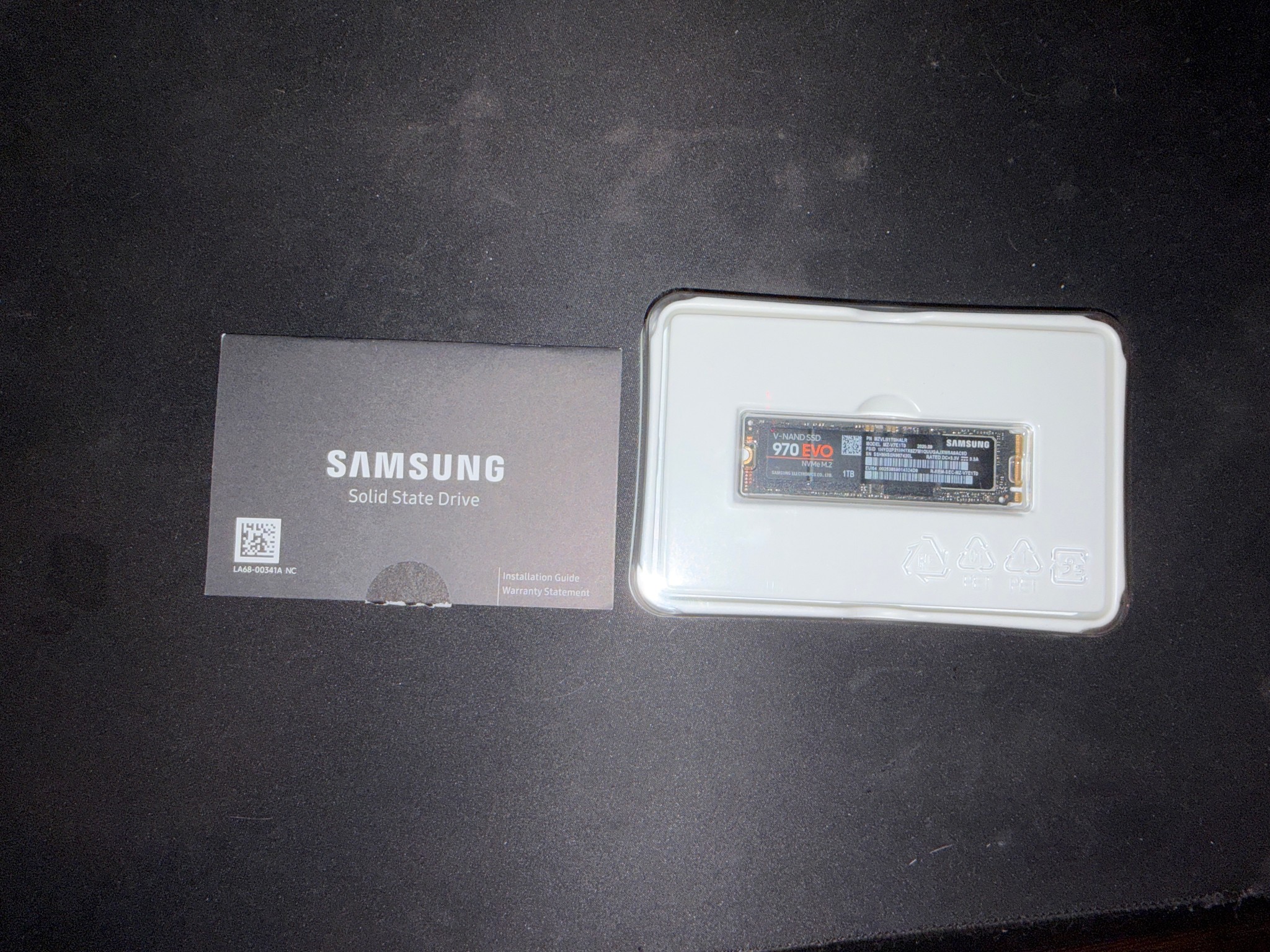 Samsung 970 Evo 1tb nvme ssd 3500 MB/s