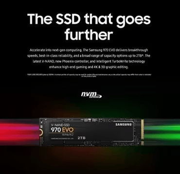 System Pull 970 Evo 1TB M.2-2280 NVME