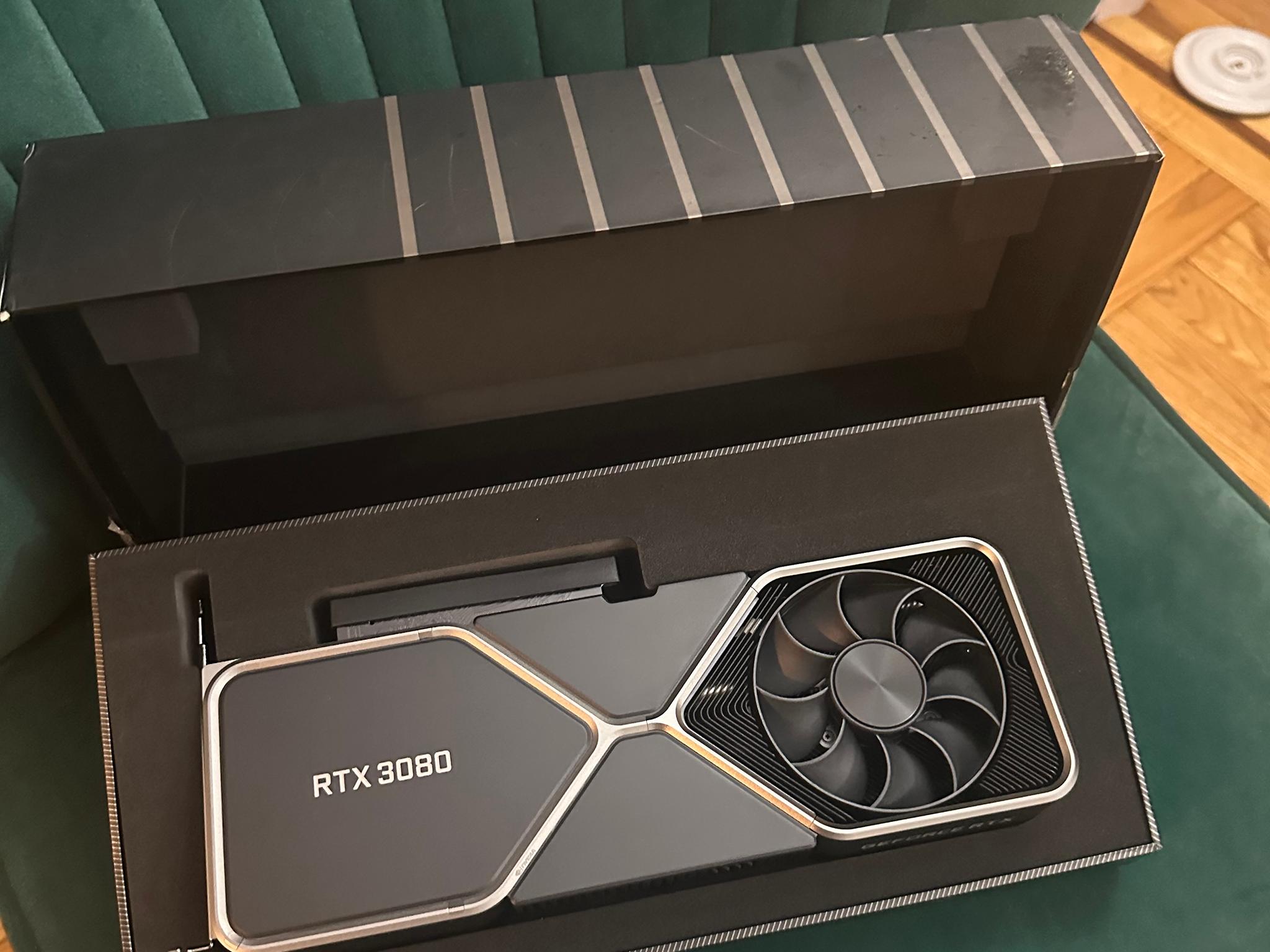 Nvidia Founders Edition 3080 10gb GPU Never Used