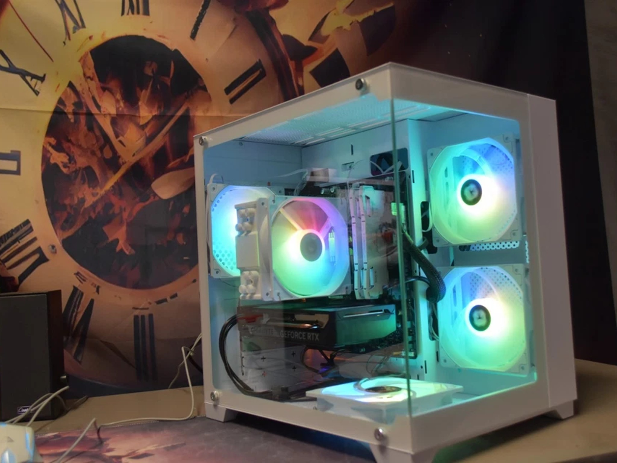 Intel I 5 9400 9th Gen 6 Cores 6 threads 16 GB RAM RTX 5050 8GB Intel 760 GB NVME+ 1 TBHHD + extras