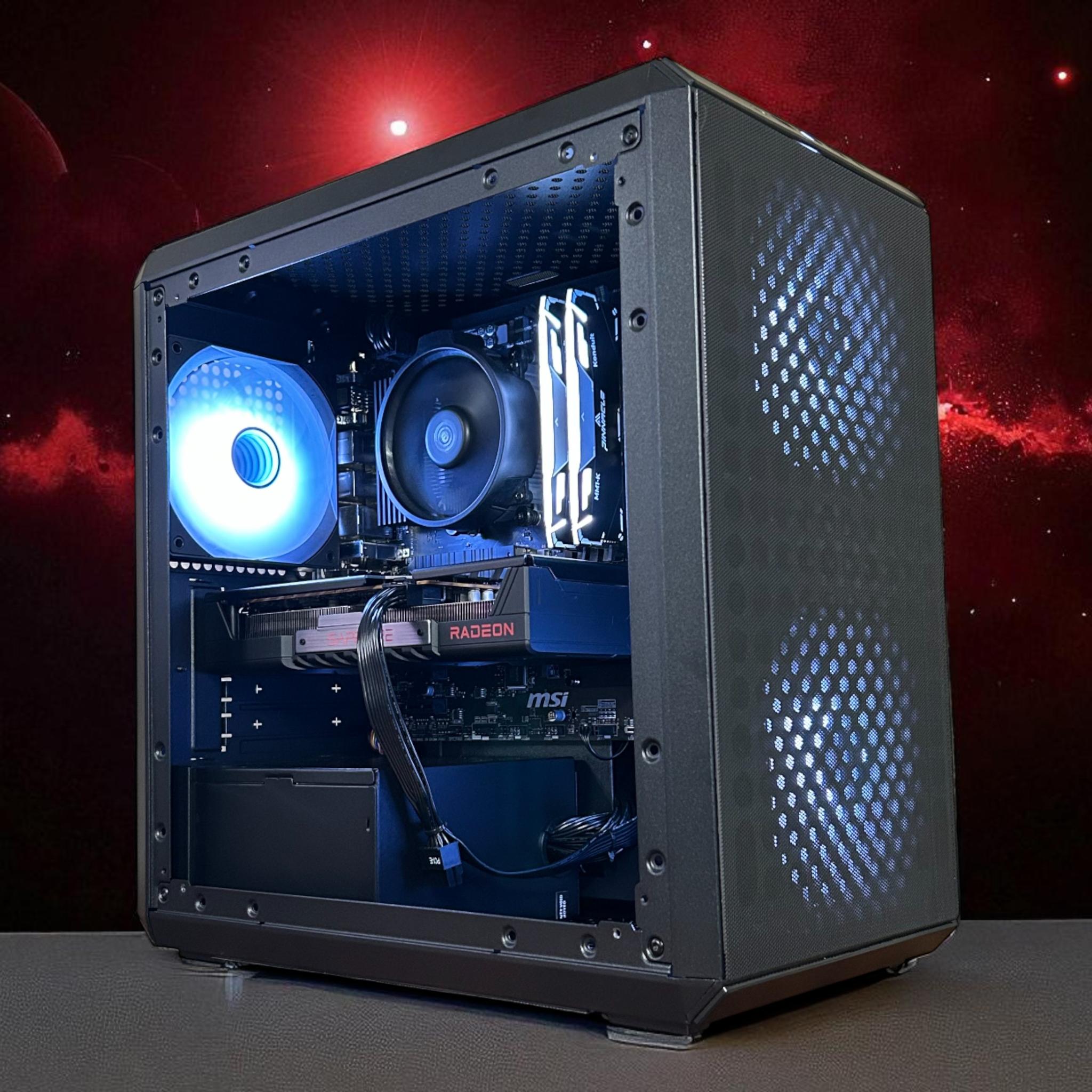*HOLIDAY SALE* RX 9060XT 16GB | Ryzen 5 5600X | 32GB DDR4 | 1TB NVMe | The Dark Trooper Elite