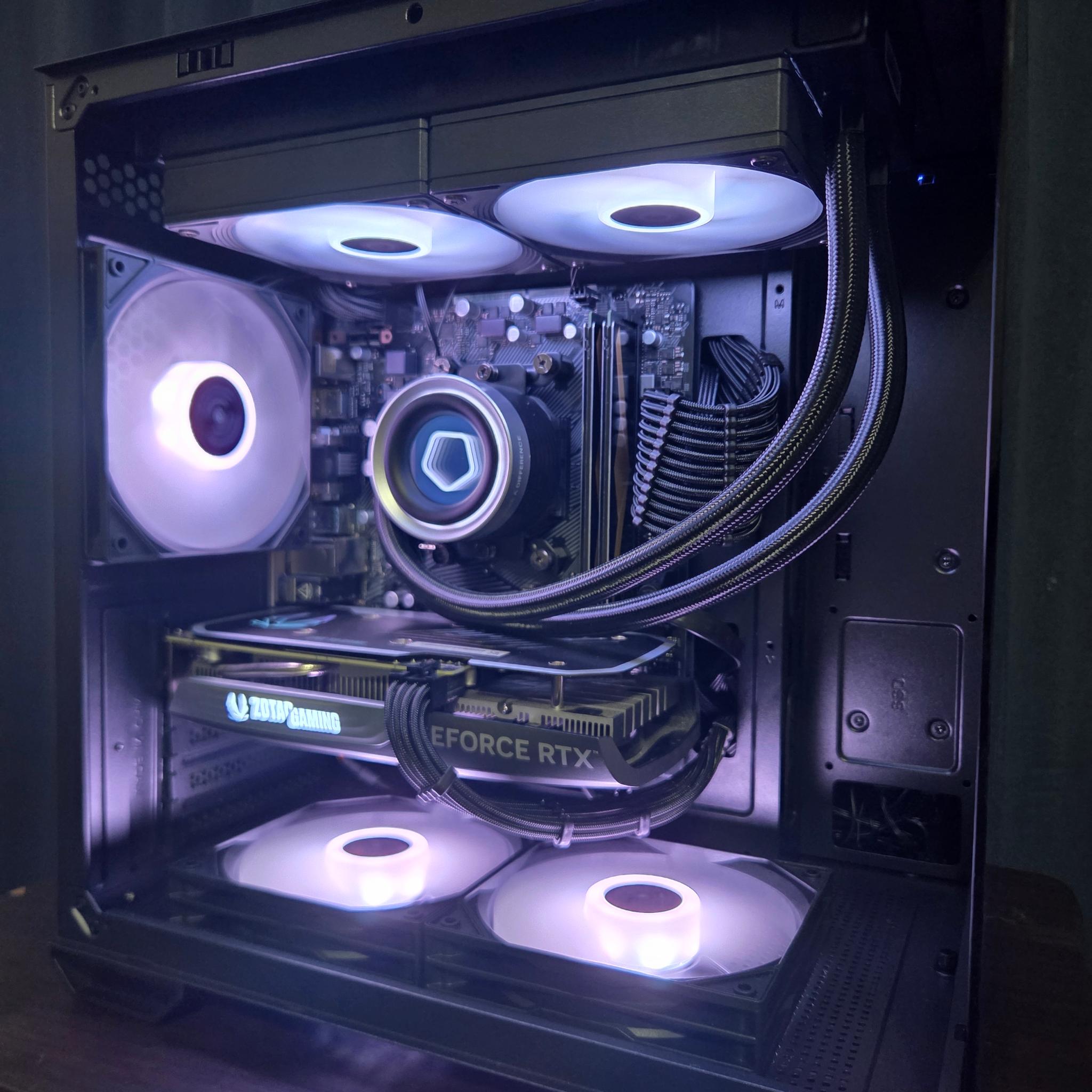 GeForce RTX 4060 Custom Gaming PC - Ryzen 5 5600, 16GB RAM