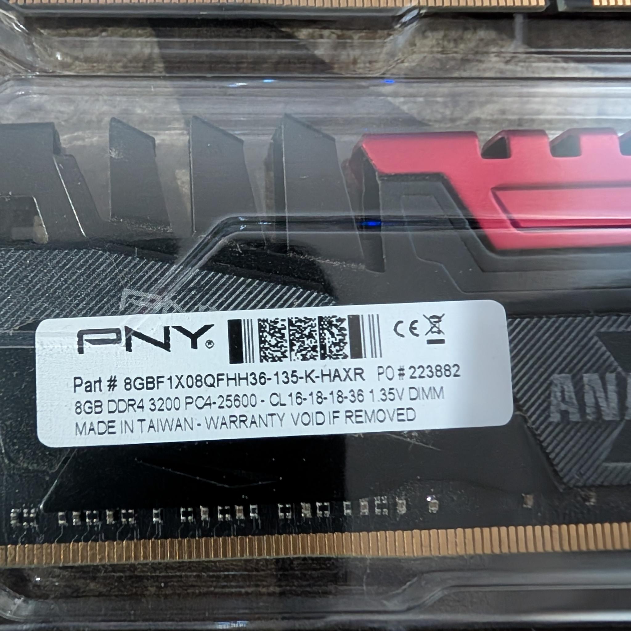 DDR4 PNY Anarchy 3200