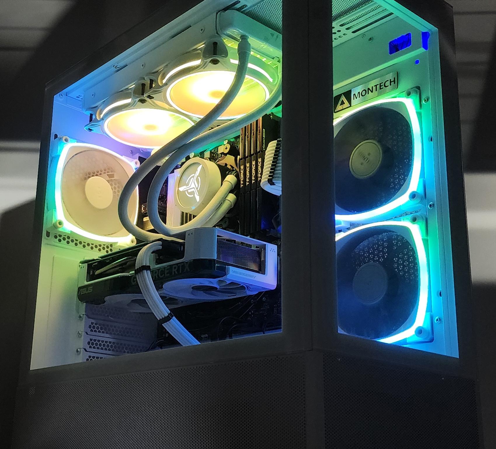 Gaming PC Ryzen 7 7700 32GB RAM 1TB SSD RTX 4060 Ti 8GB Windows 11 Computer