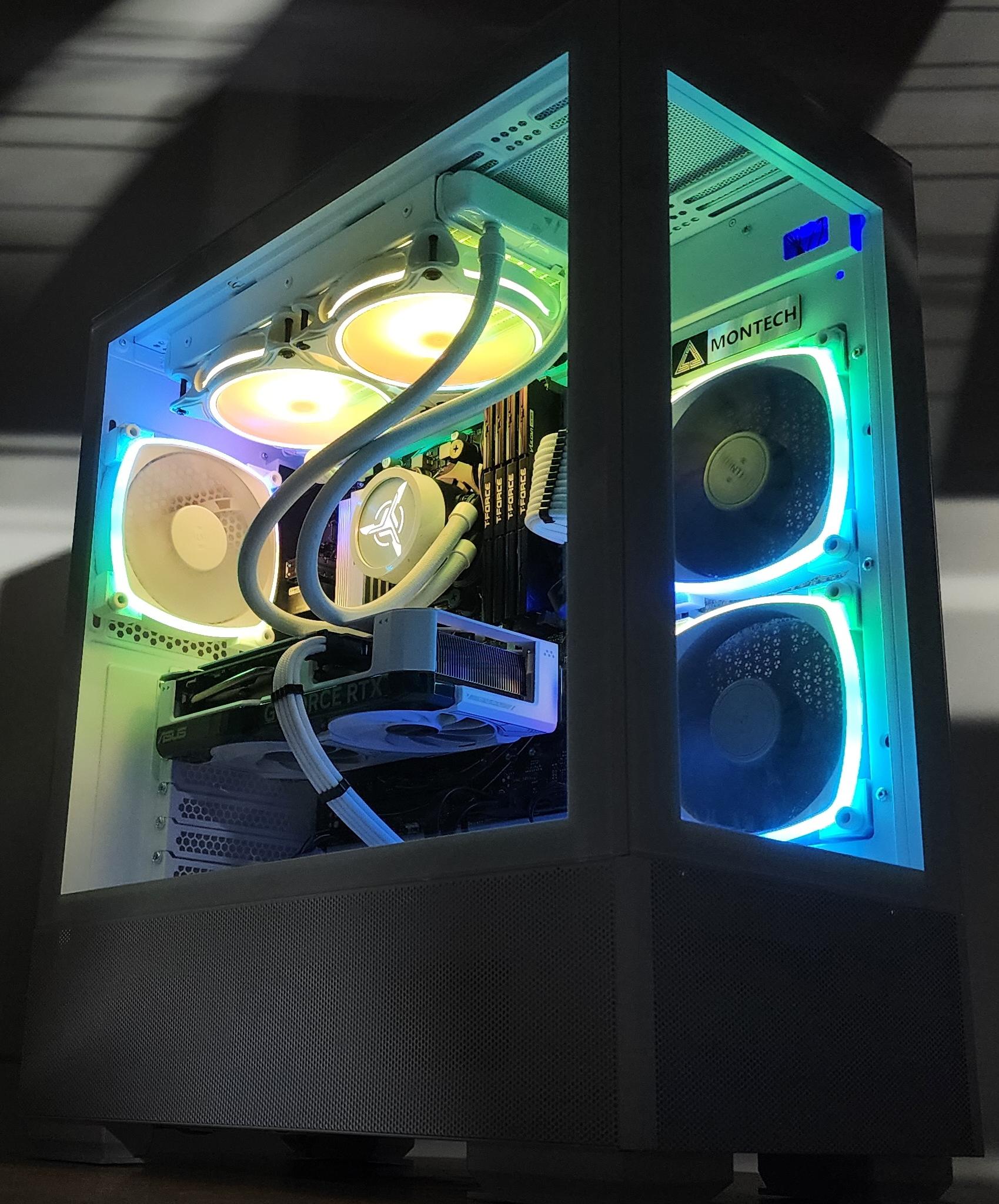 Gaming PC Ryzen 7 7700 32GB RAM 1TB SSD RTX 4060 Ti 8GB Windows 11 Computer