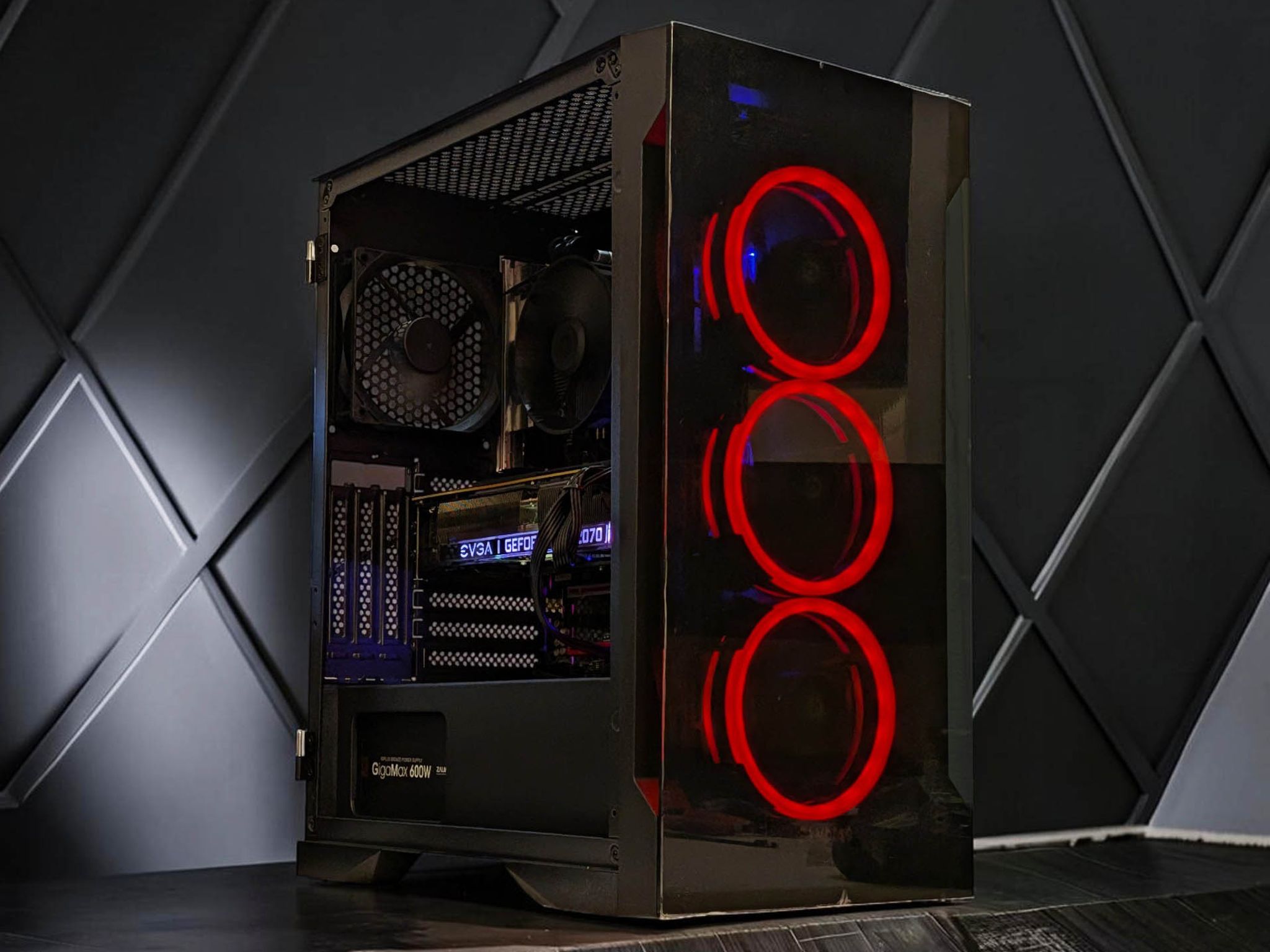 ⚡ RTX Gaming PC! GeForce RTX 2070, Ryzen 3600, 16GB DDR4 RAM, 1TB SSD, WIFI, Win 11 Pro