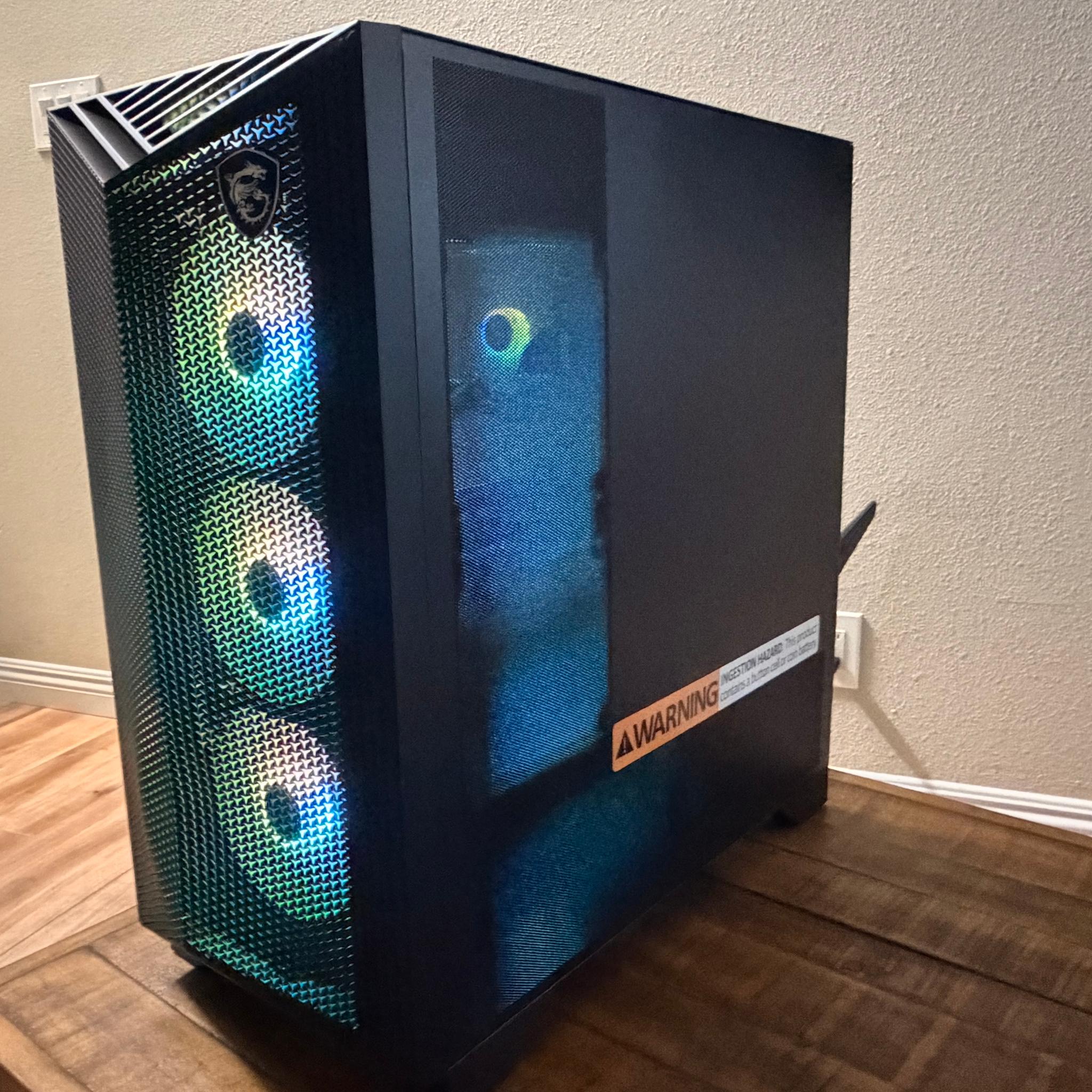MSI Aegis Gaming PC – Ryzen 9 9900X / RX 9070 XT 16GB / 32GB DDR5 / 2TB SSD