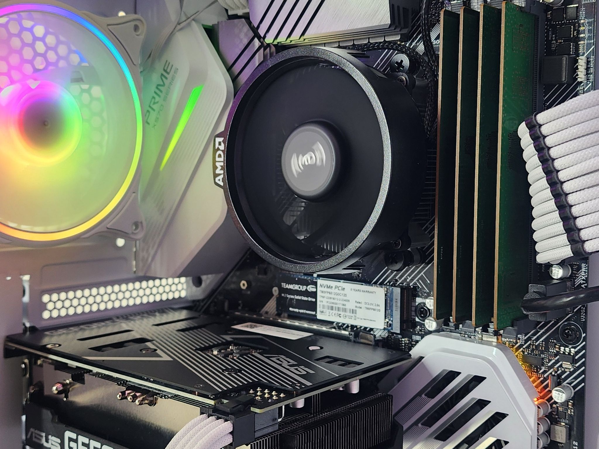 Gaming PC Ryzen 5 5500 16GB RAM 512GB SSD RTX 3060 12GB Windows 11 Computer