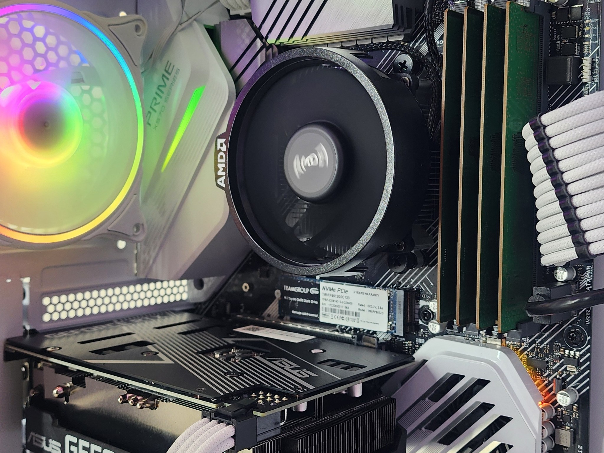 Gaming PC Ryzen 5 5500 16GB RAM 512GB SSD RTX 3060 12GB Windows 11 Computer