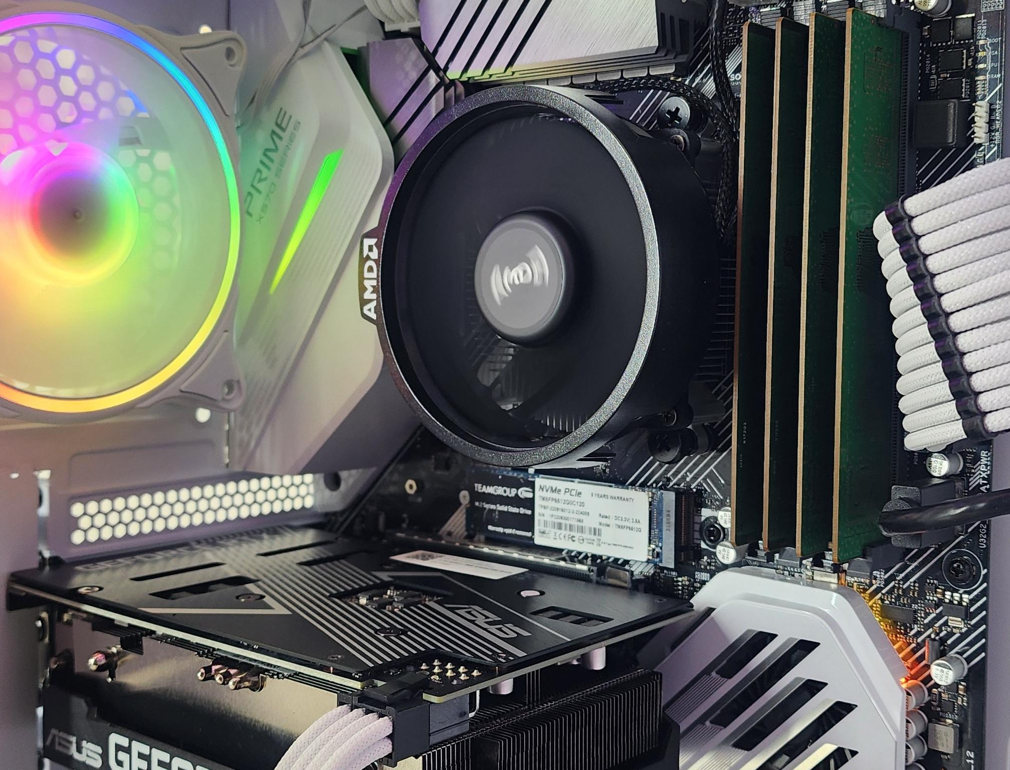 Gaming PC Ryzen 5 5500 16GB RAM 512GB SSD RTX 3060 12GB Windows 11 Computer