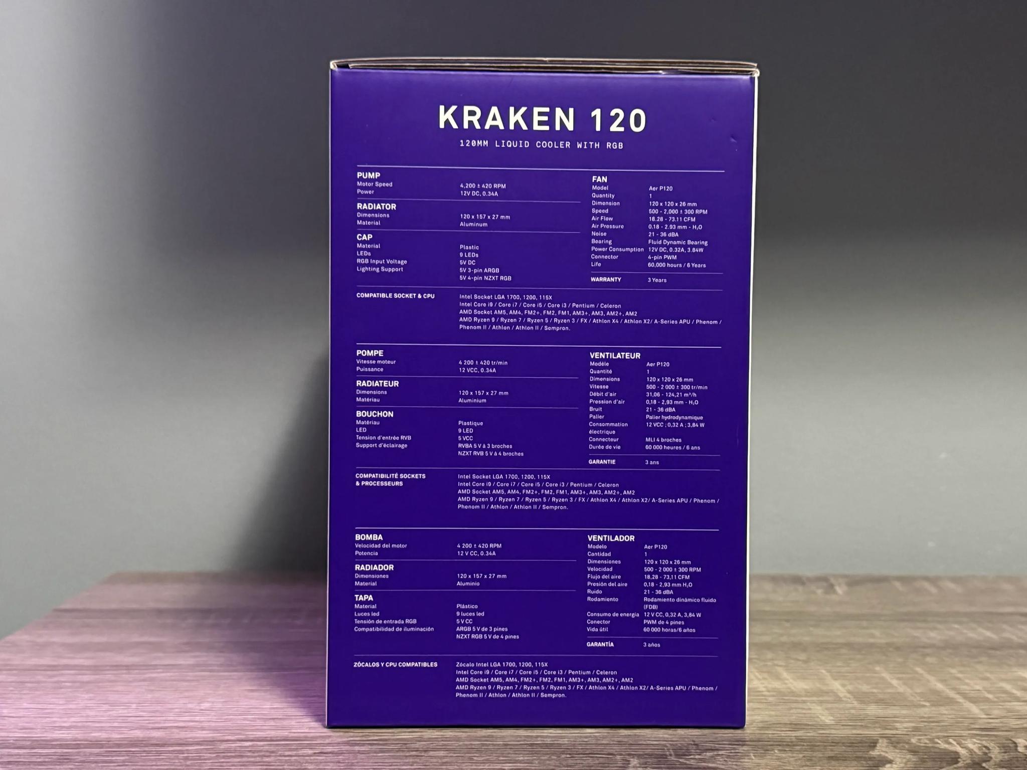 *BRAND NEW* NZXT Kraken RGB 120mm Radiator CPU Liquid Cooler