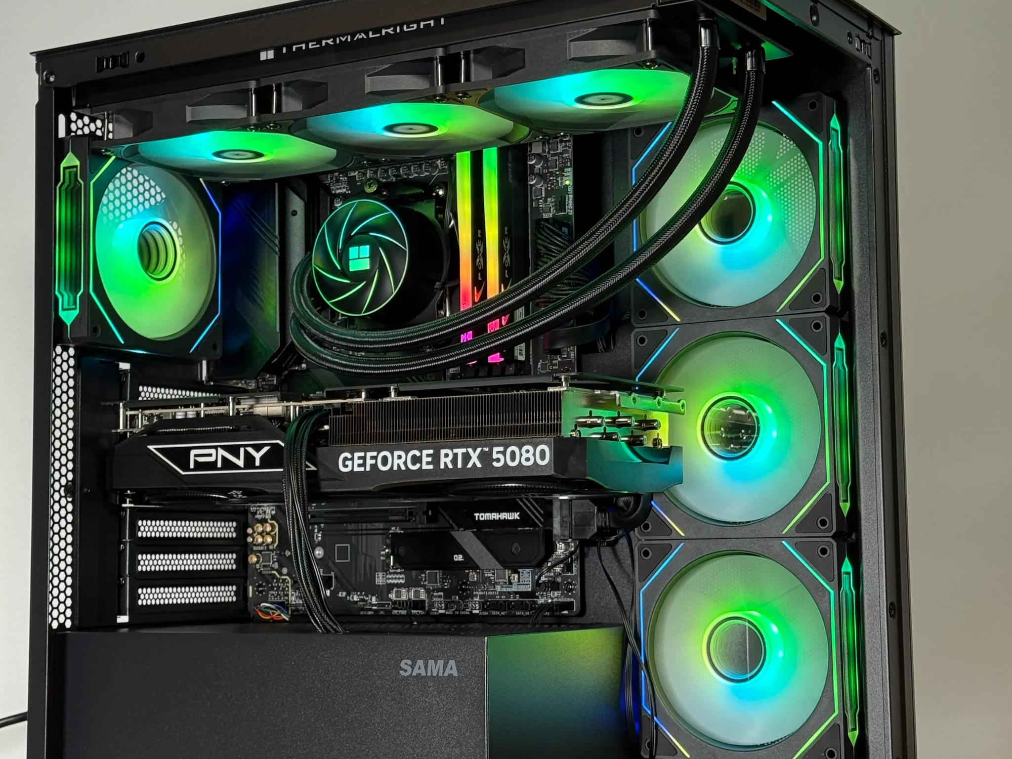 RTX 5080 Ryzen 9 9900x Gaming PC