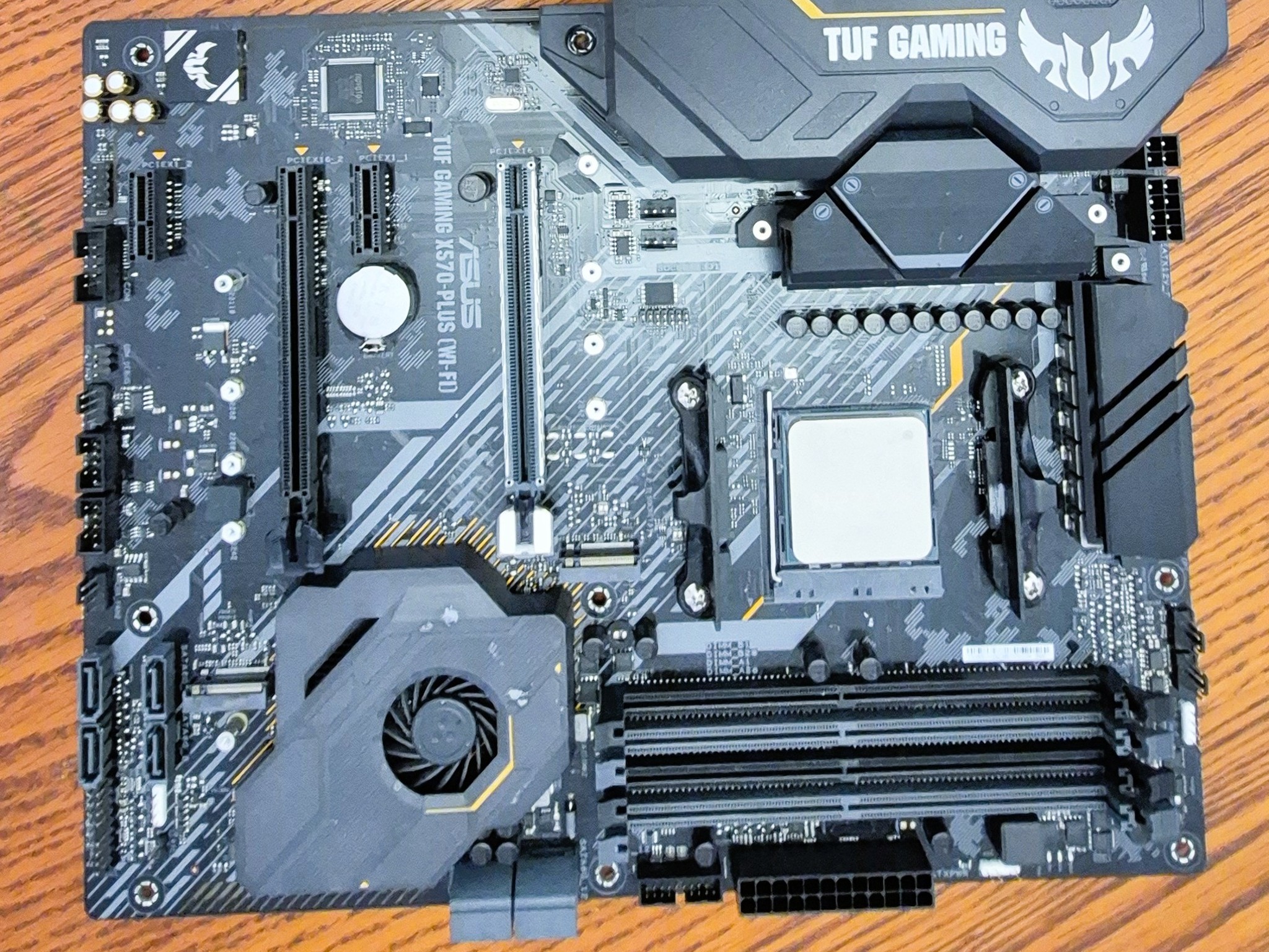 Pre-owned AMD Ryzen 9 5950X CPU, ASUS TUF Gaming X570 Plus (WI-FI) AXT M-board  and AMD Wrath Cooler