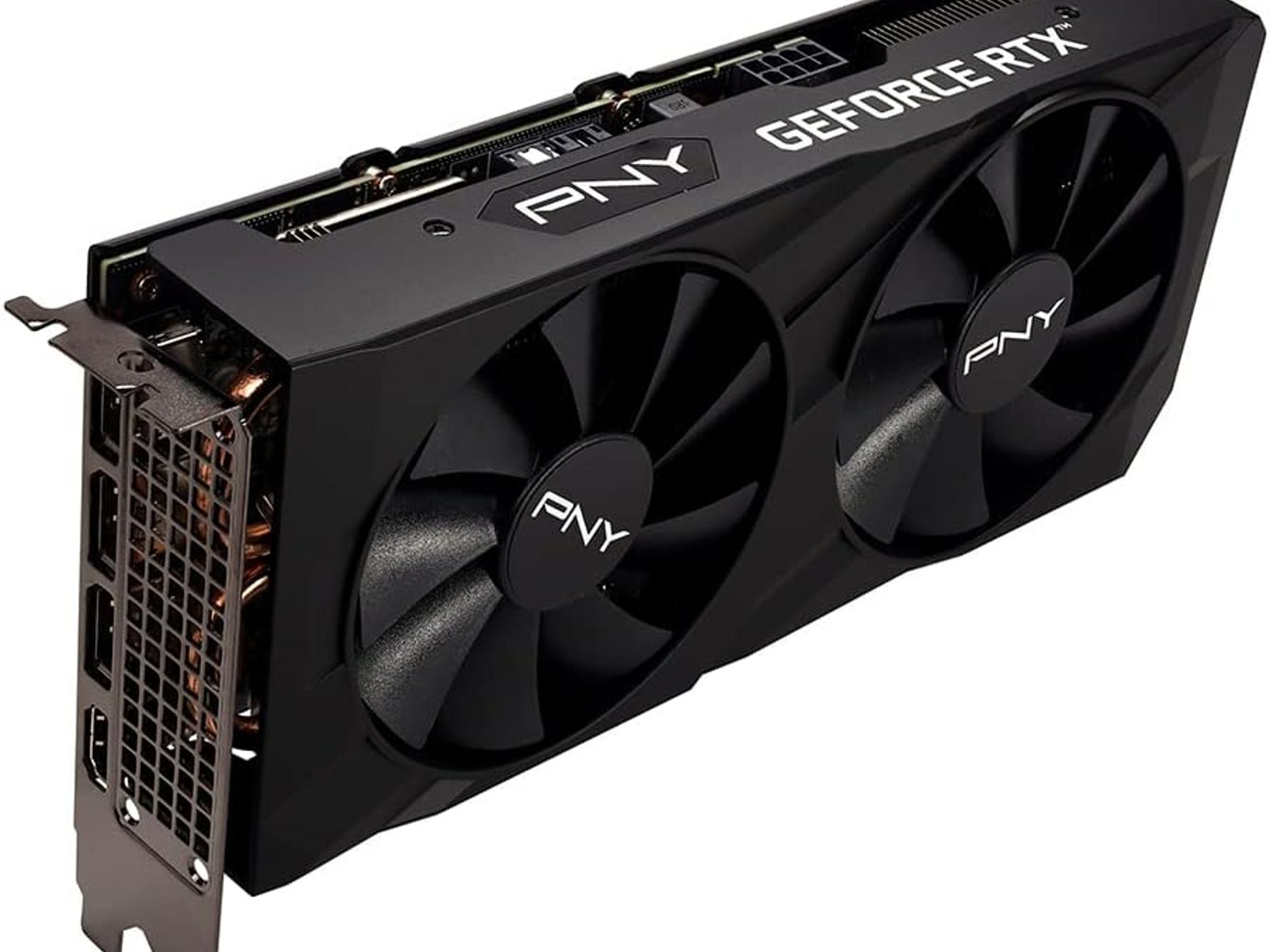 PNY GeForce RTX 3050 8GB Verto Dual GDDR6 VCG30508DFBPB1 Video Graphics Card GPU