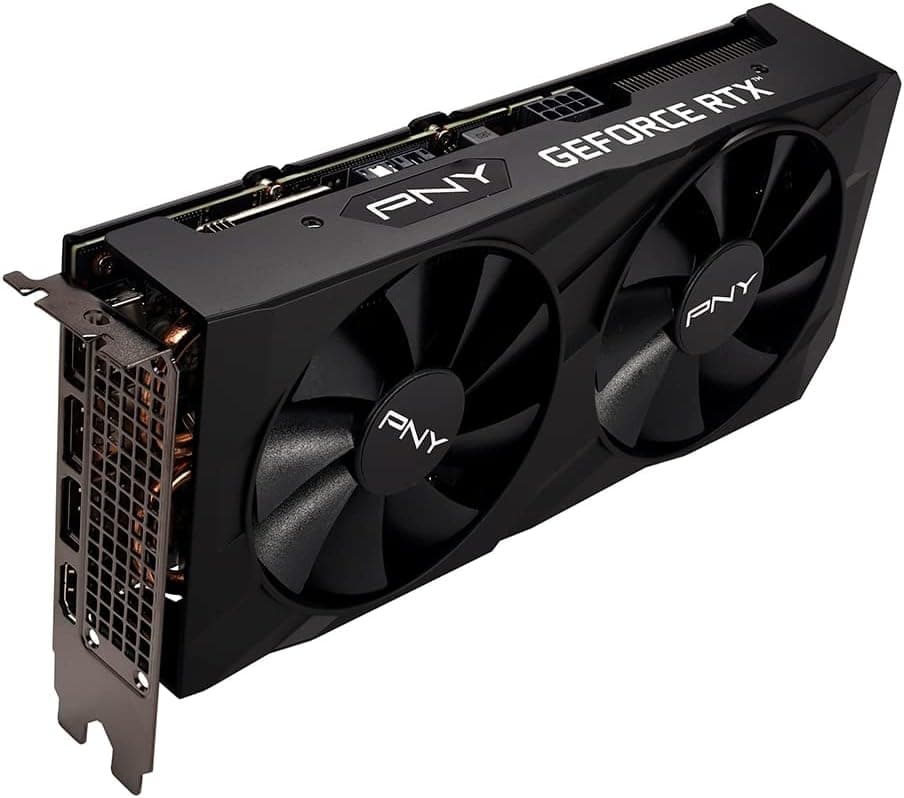 PNY GeForce RTX 3050 8GB Verto Dual GDDR6 VCG30508DFBPB1 Video Graphics Card GPU
