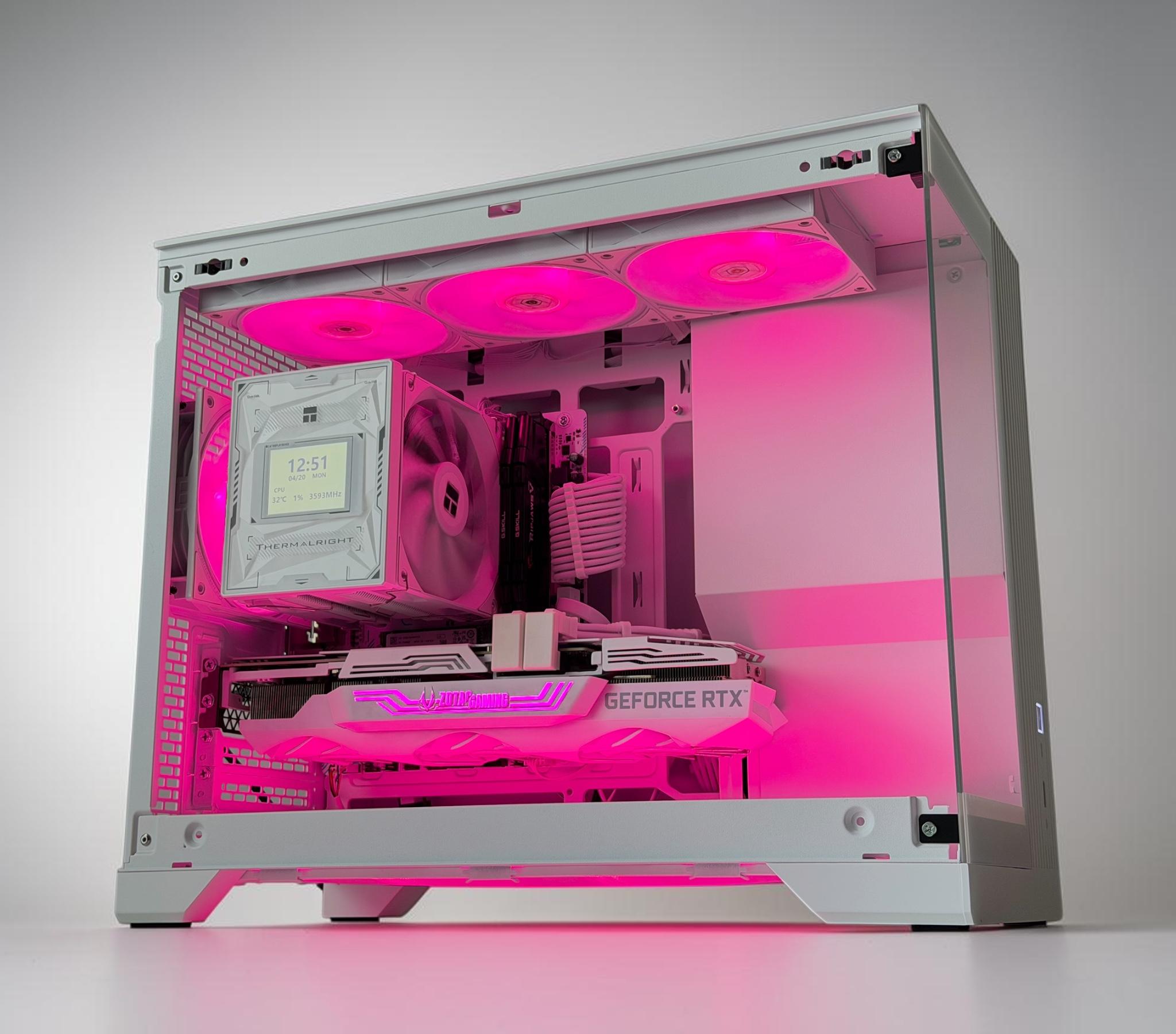 🤍 Gaming PC⚪Nvidia RTX 3080 10GB⚪AMD Ryzen 5 5600⚪ 32GB DDR4⚪ 1TB NVME