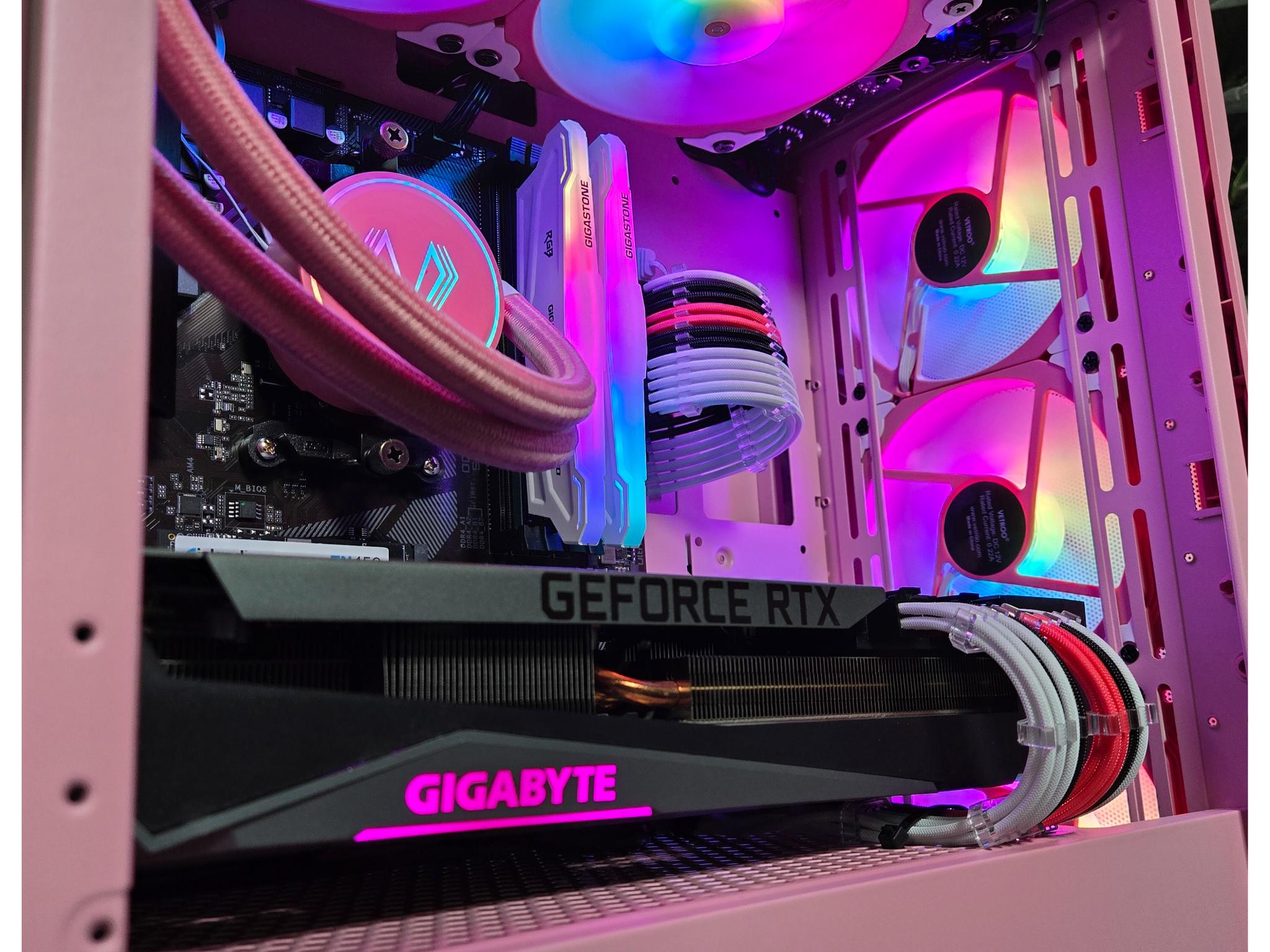 RTX 3070 Ti | Ryzen 7 3700x | Wi-Fi | Pink Gaming PC