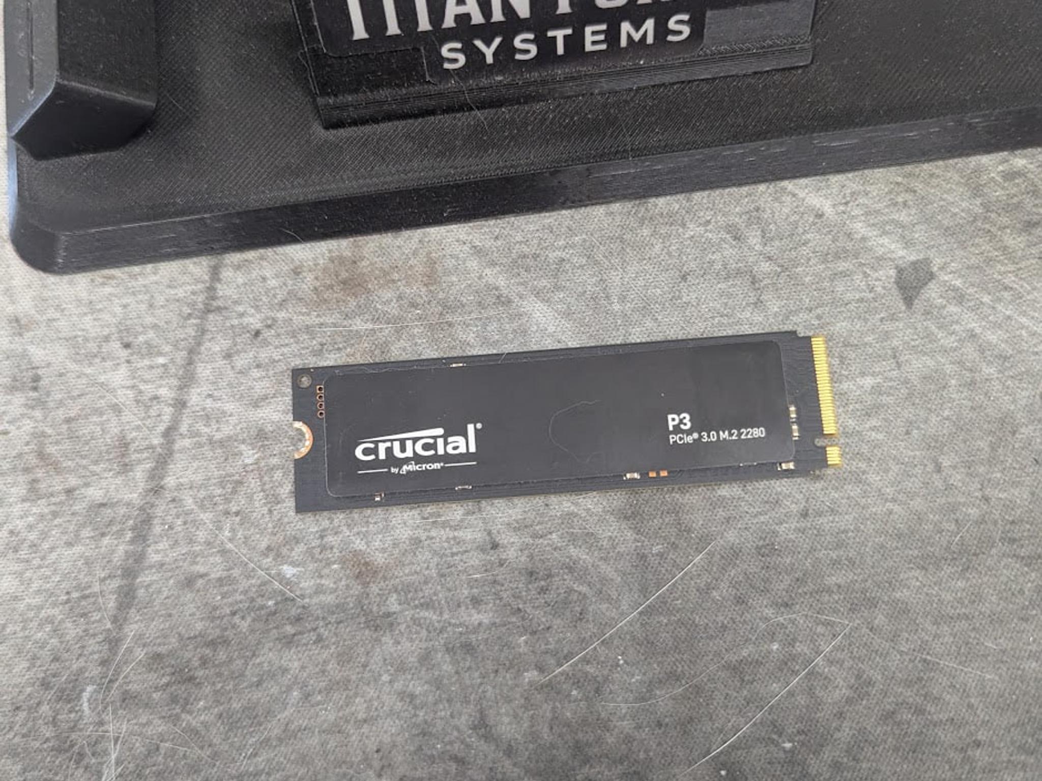 🔷 Crucial P3 M.2 2280 NVMe Gen3 1TB