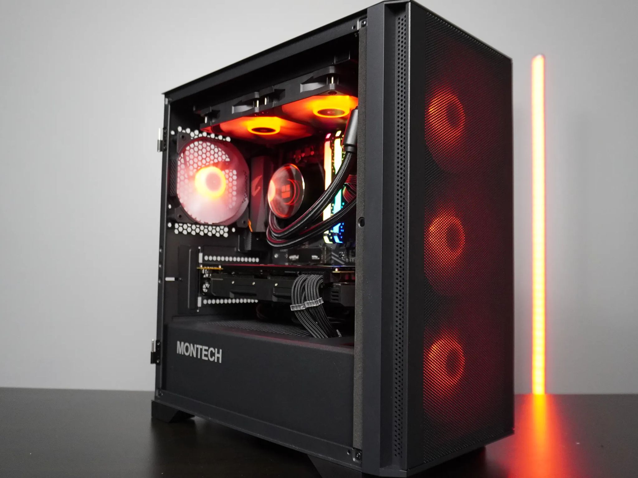 🖤Stealth🖤 1440p/1080p Perfect Value PC | 💚GTX 1080ti 11GB 🧡Ryzen 5 5600 | 16GB RAM  💪| 1TB NVME 🔥