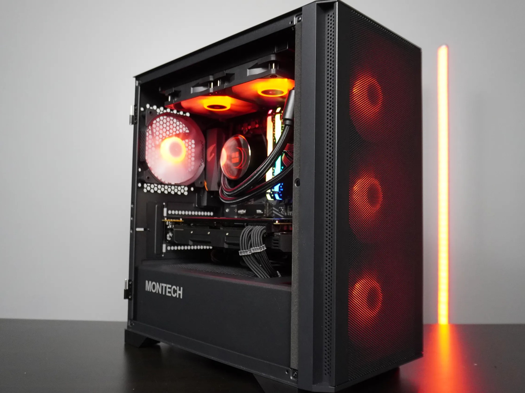 🖤Stealth🖤 1440p/1080p Perfect Value PC | 💚GTX 1080ti 11GB 🧡Ryzen 5 5600 | 16GB RAM  💪| 1TB NVME 🔥