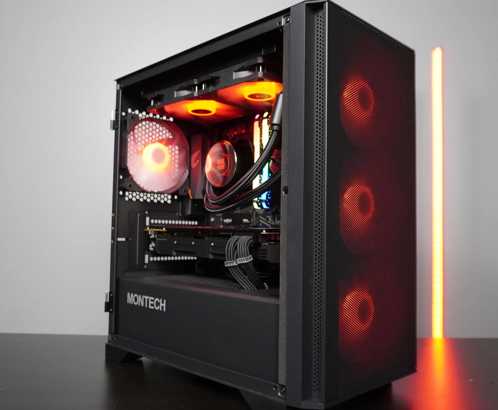 🖤Stealth🖤 1440p/1080p Perfect Value PC | 💚GTX 1080ti 11GB 🧡Ryzen 5 5600 | 16GB RAM  💪| 1TB NVME 🔥