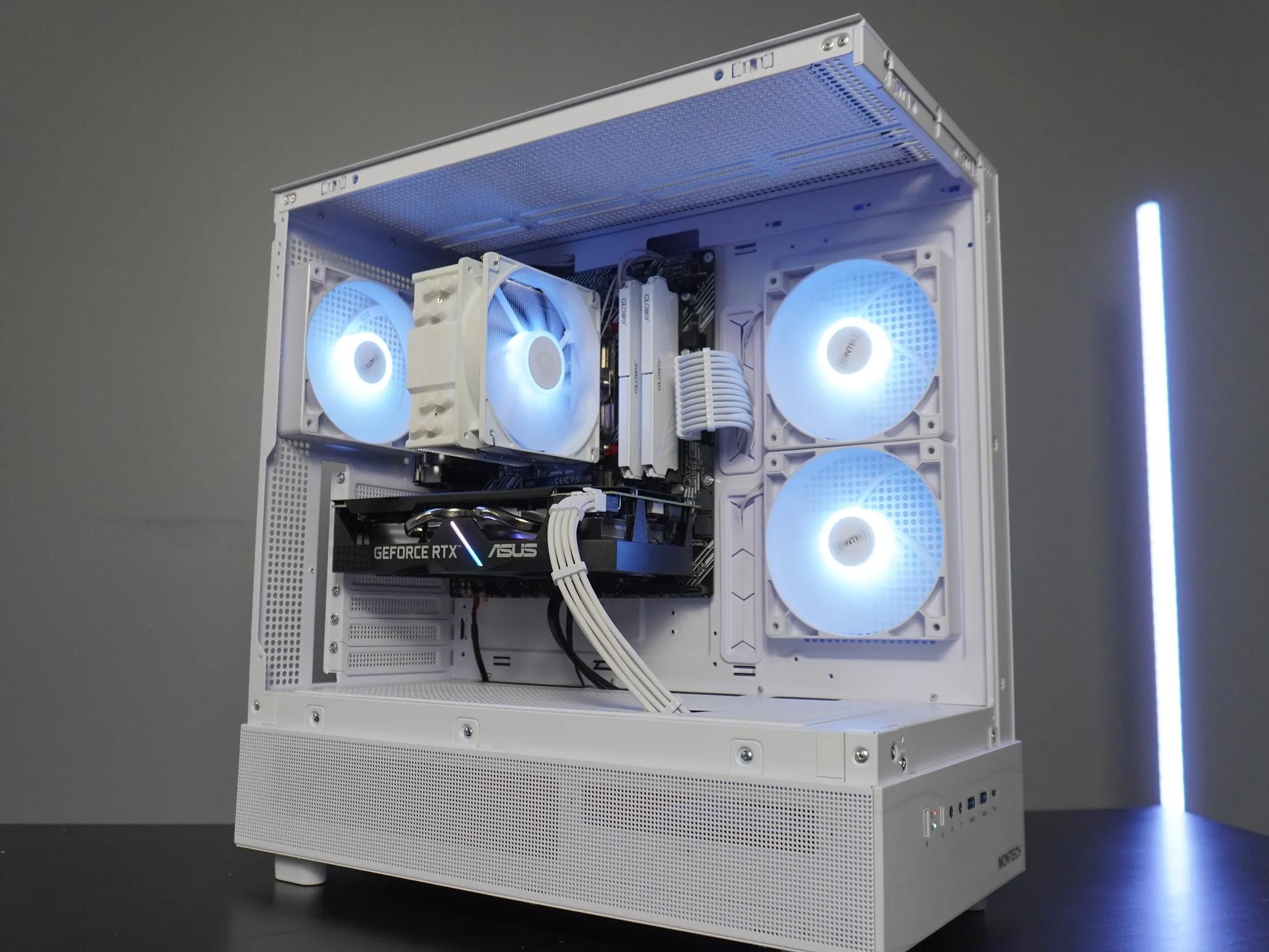 🤍AESTHETIC🤍 RTX GAMING Beast 💚 RTX 2060 6GB 🧡 Ryzen 5 4500 | 16GB RAM | 1TB NVME