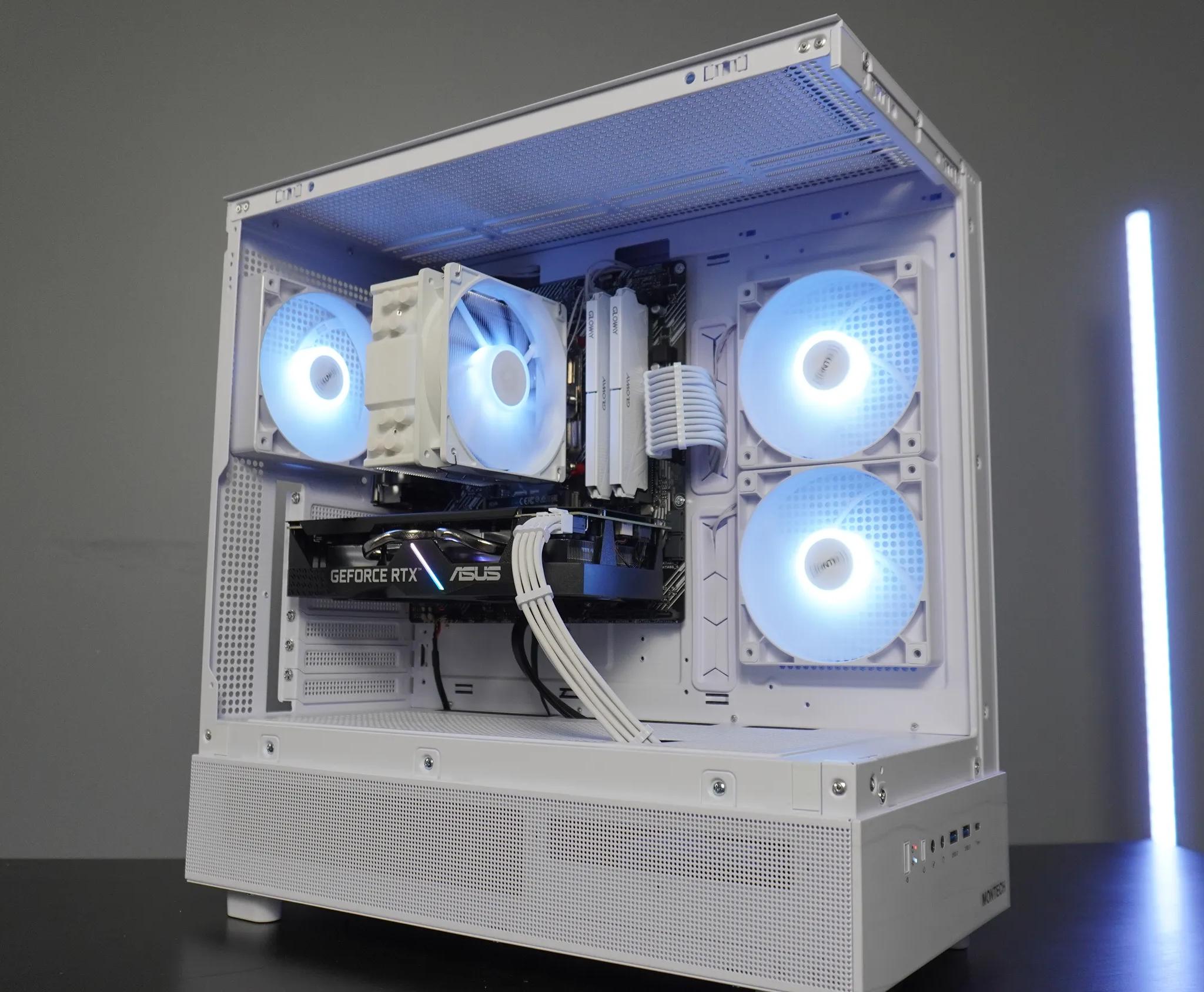 🤍AESTHETIC🤍 RTX GAMING Beast 💚 RTX 2060 6GB 🧡 Ryzen 5 4500 | 16GB RAM | 1TB NVME