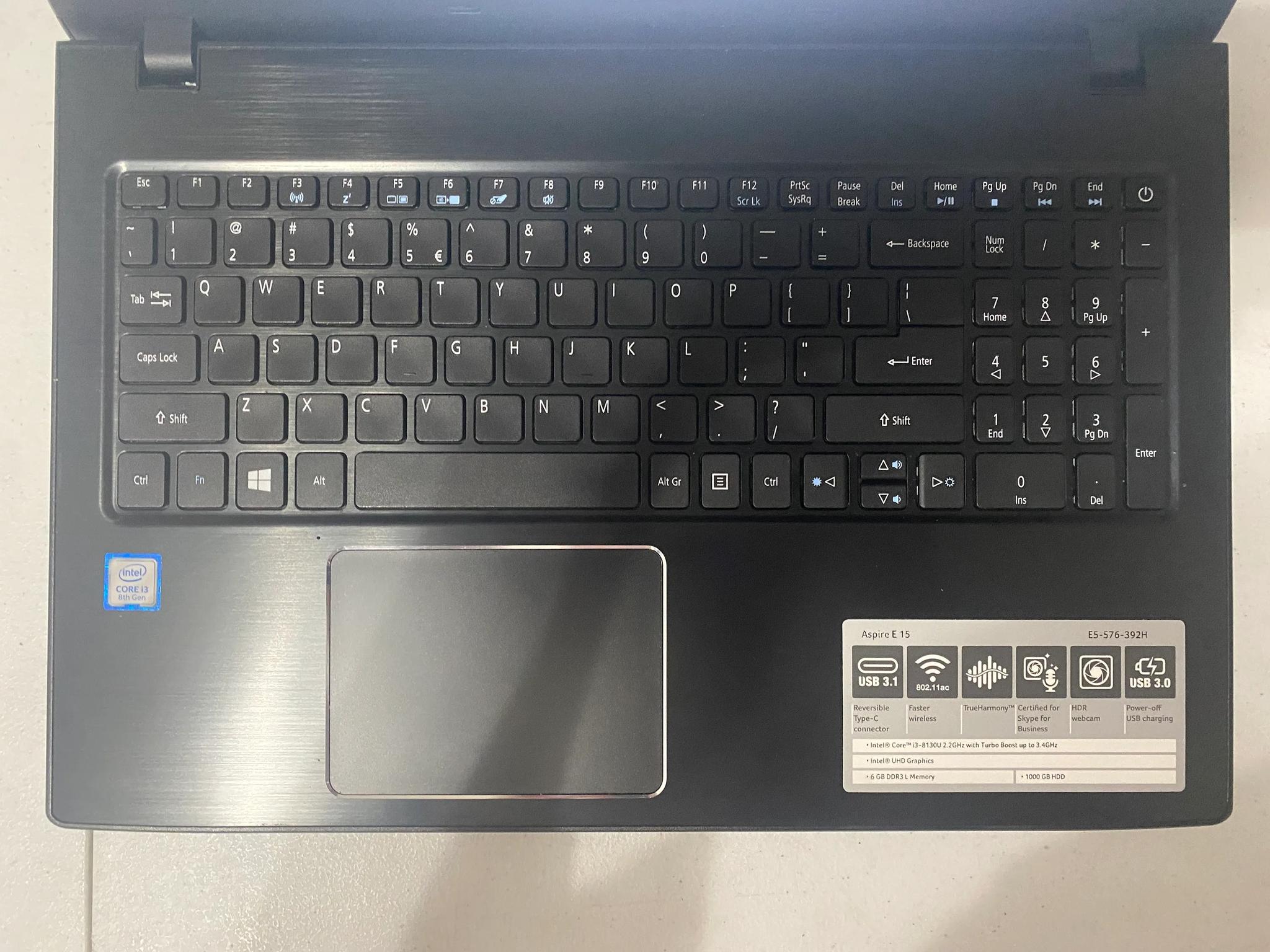 Upgraded Acer Aspire E 15 E5-576-392H 15.6"