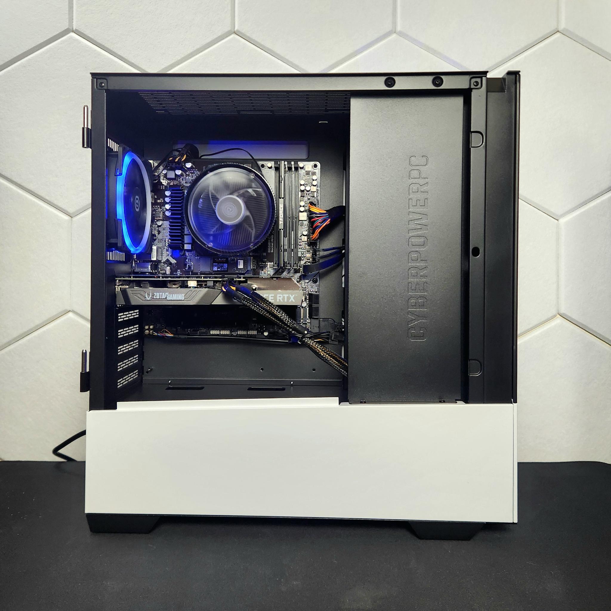 "Cyberpowerpc C series" Ryzen 5 7600 | RTX 3060 8GB | 16GB DDR5 | 500GB SSD | Keyboard and Mouse