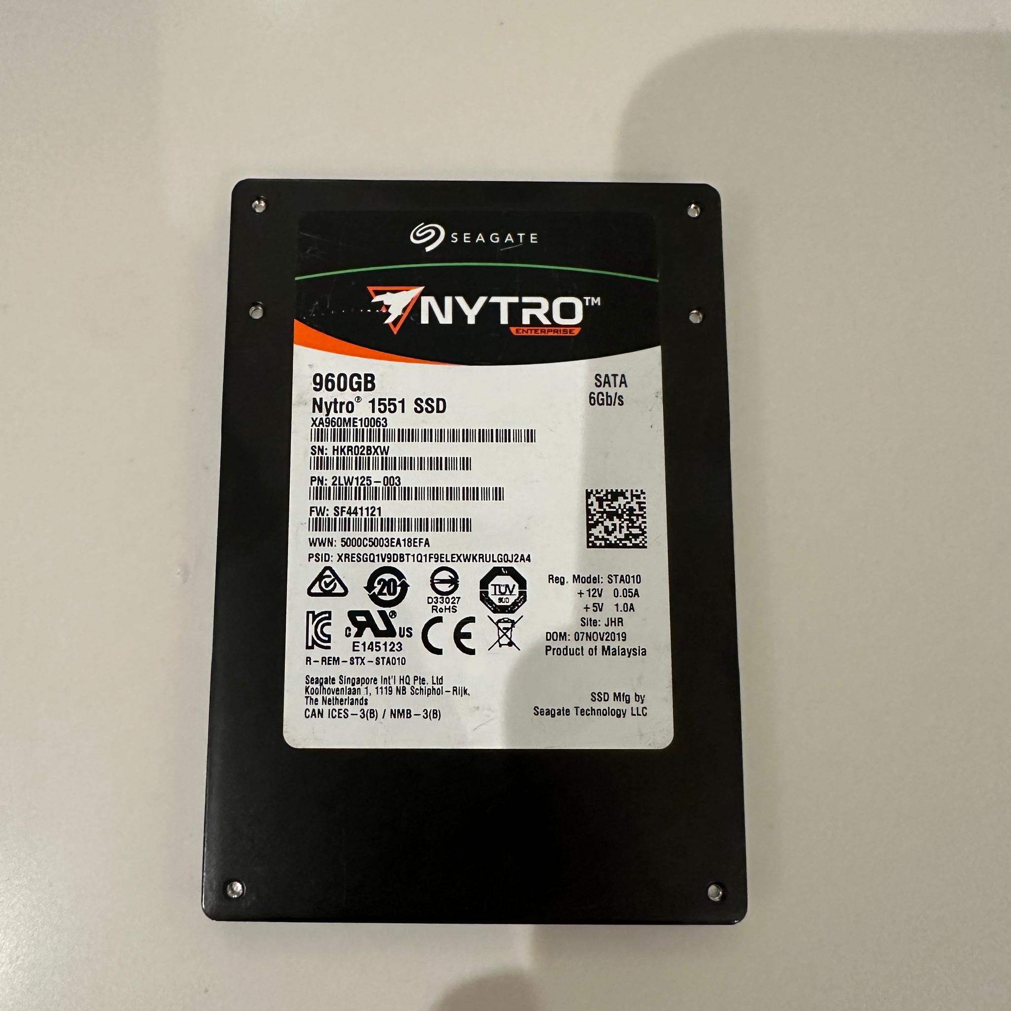 Seagate The Seagate Nytro 1551 1TB