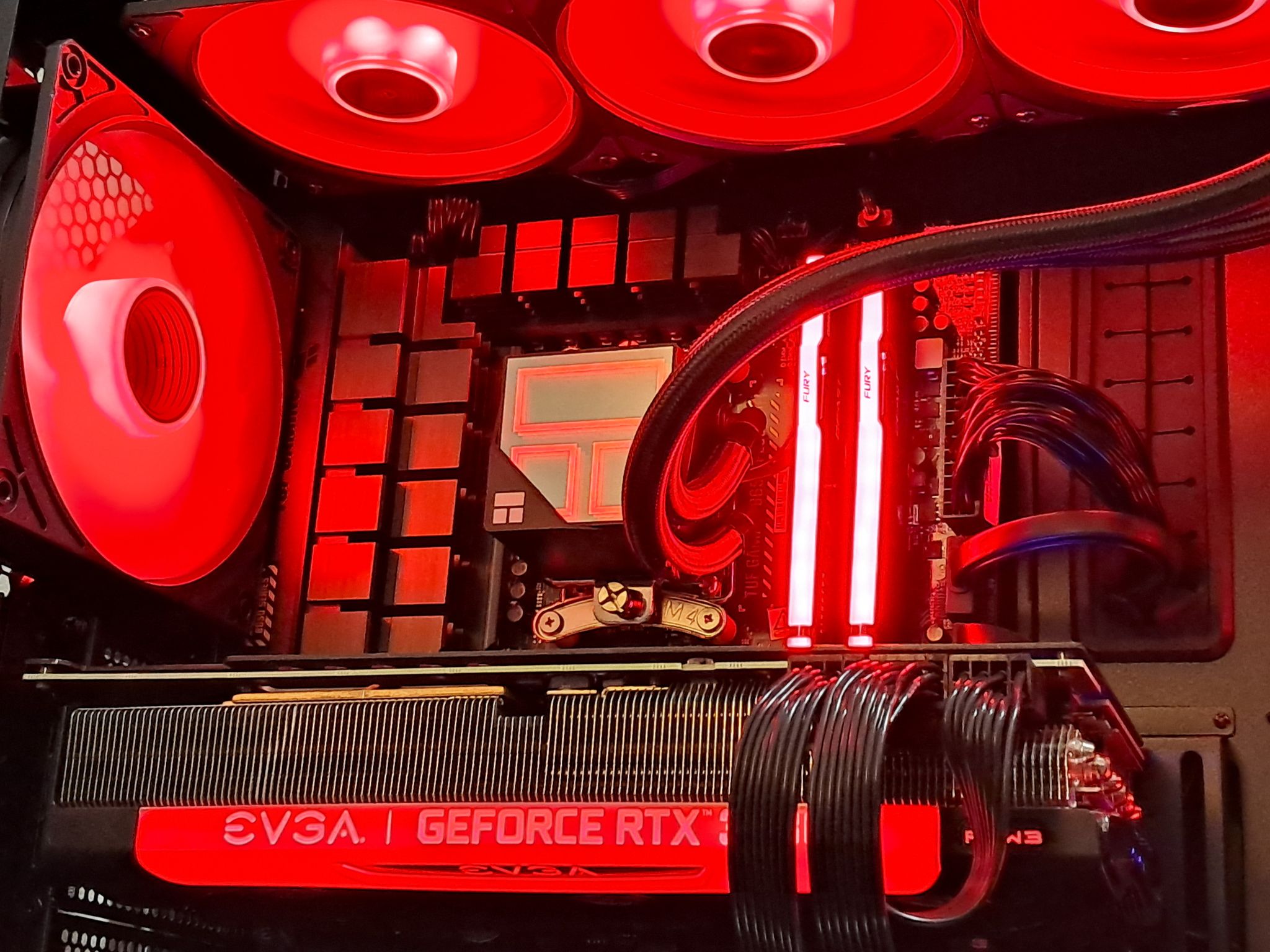 EVGA 3080 Custom Gaming PC | Lian Li Lancool 217 | Ryzen 5 9600X