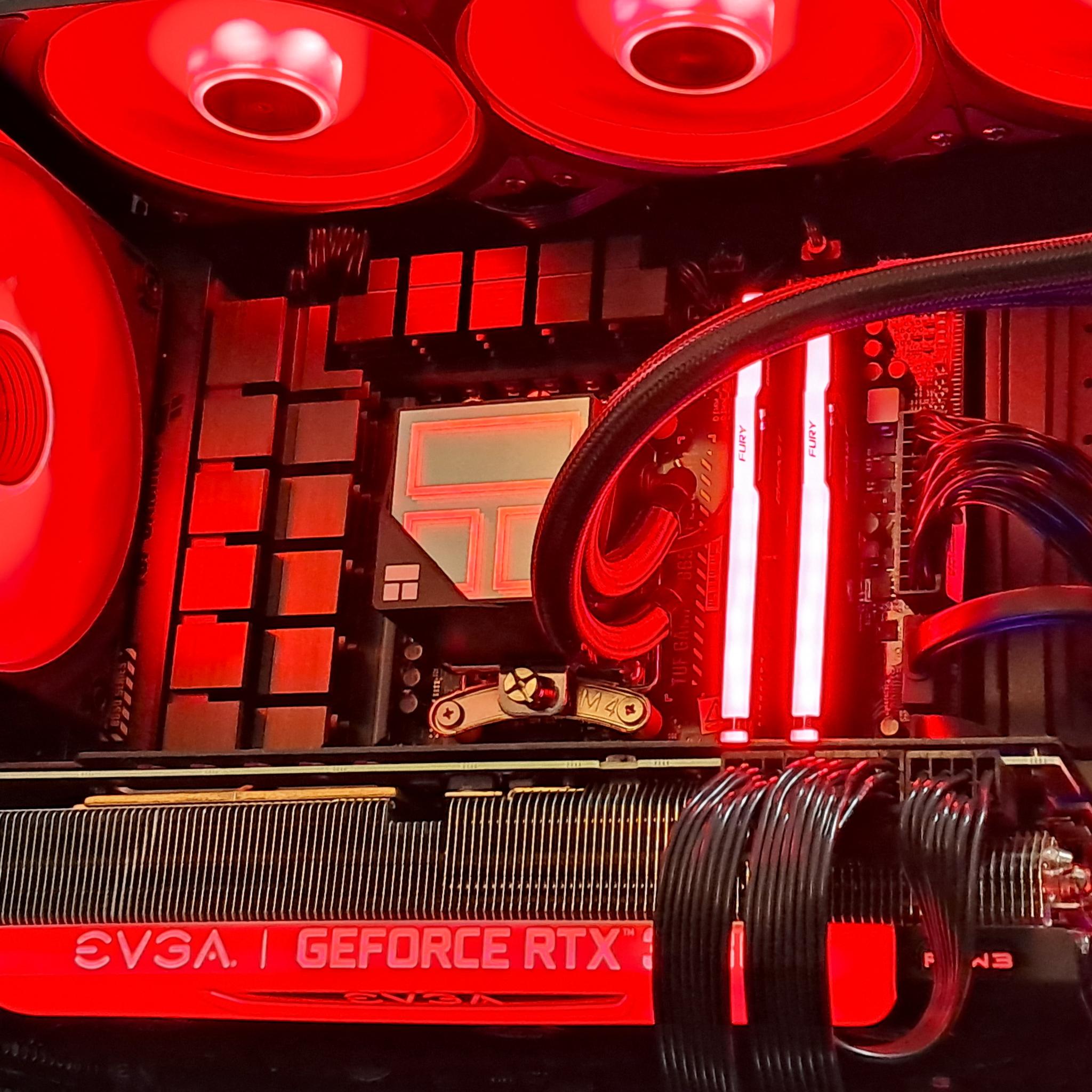EVGA 3080 Custom Gaming PC | Lian Li Lancool 217 | Ryzen 5 9600X