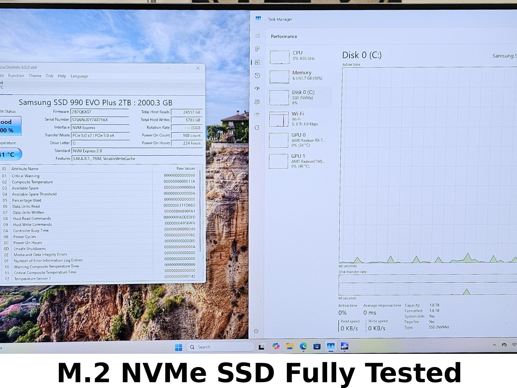 2TB NVMe M.2 SSD Samsung 990 EVO PLUS