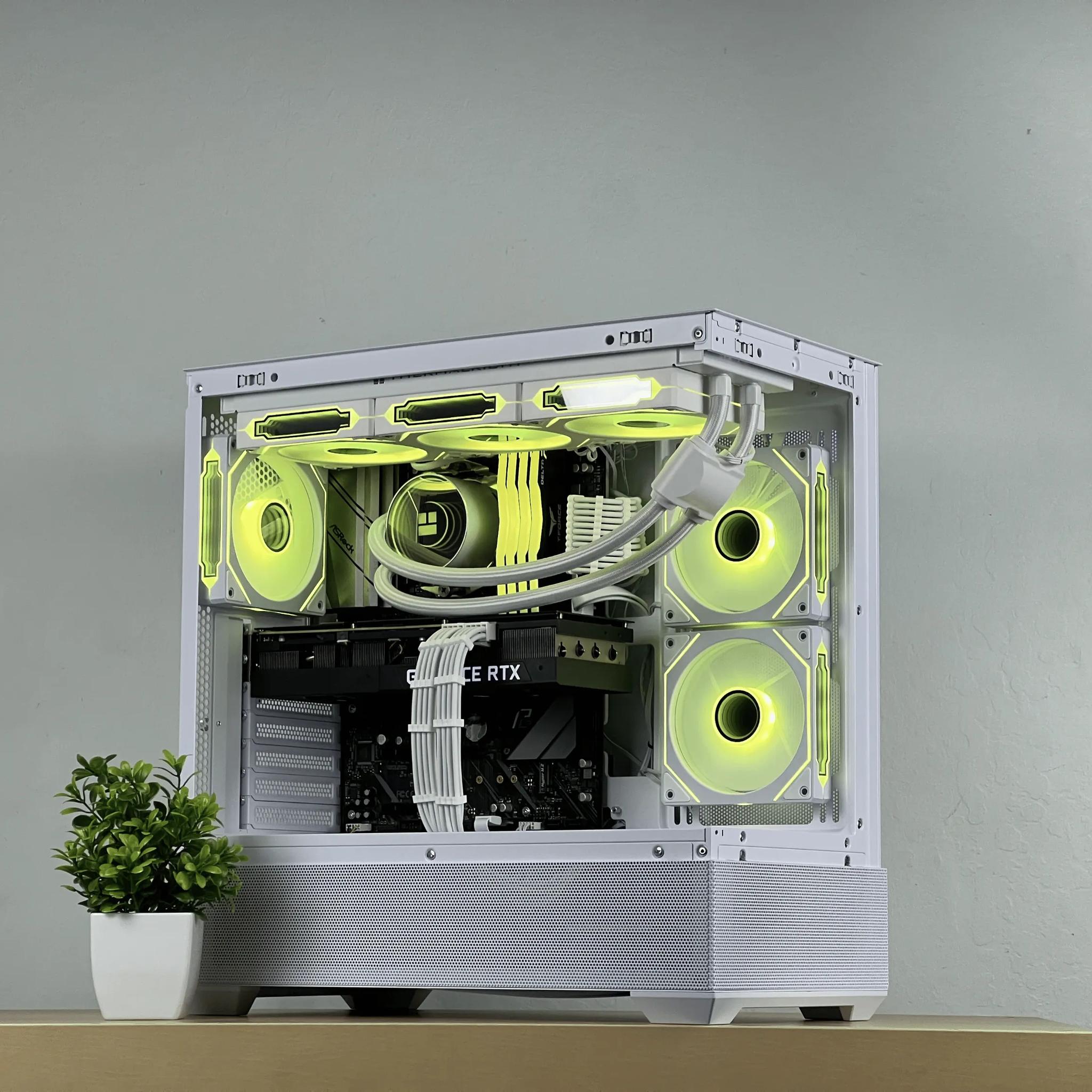 🧊1440P Gaming PC // RTX 3080 10GB // Ryzen 7 5700X // 1TB NVMe SSD // 32GB RAM | WiFi + ...