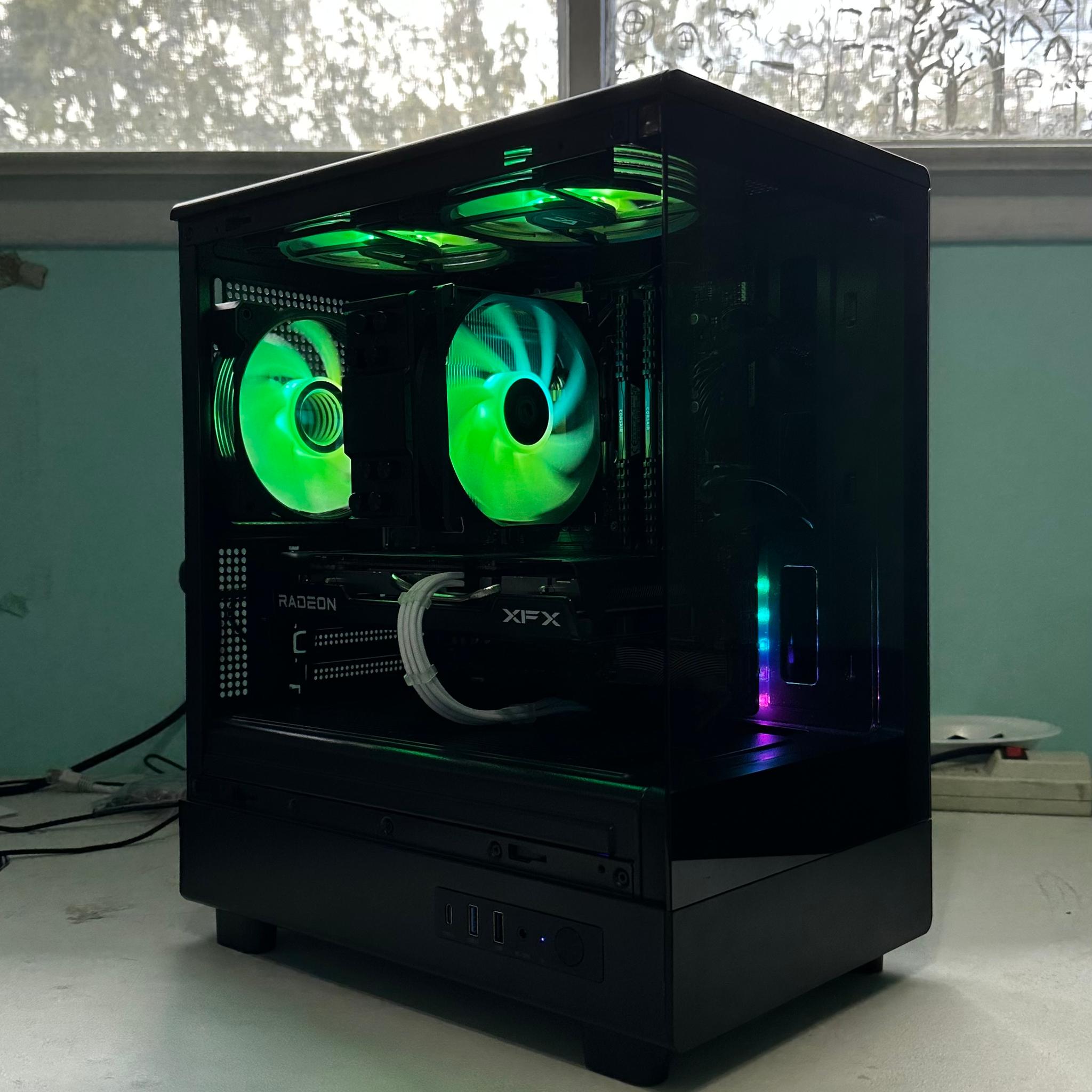 ⏾ TSUKI ⏾ - RX 6500XT | Intel i3 10105f | 500GB NVME | WIFI/BT | W11 - GAMING PC