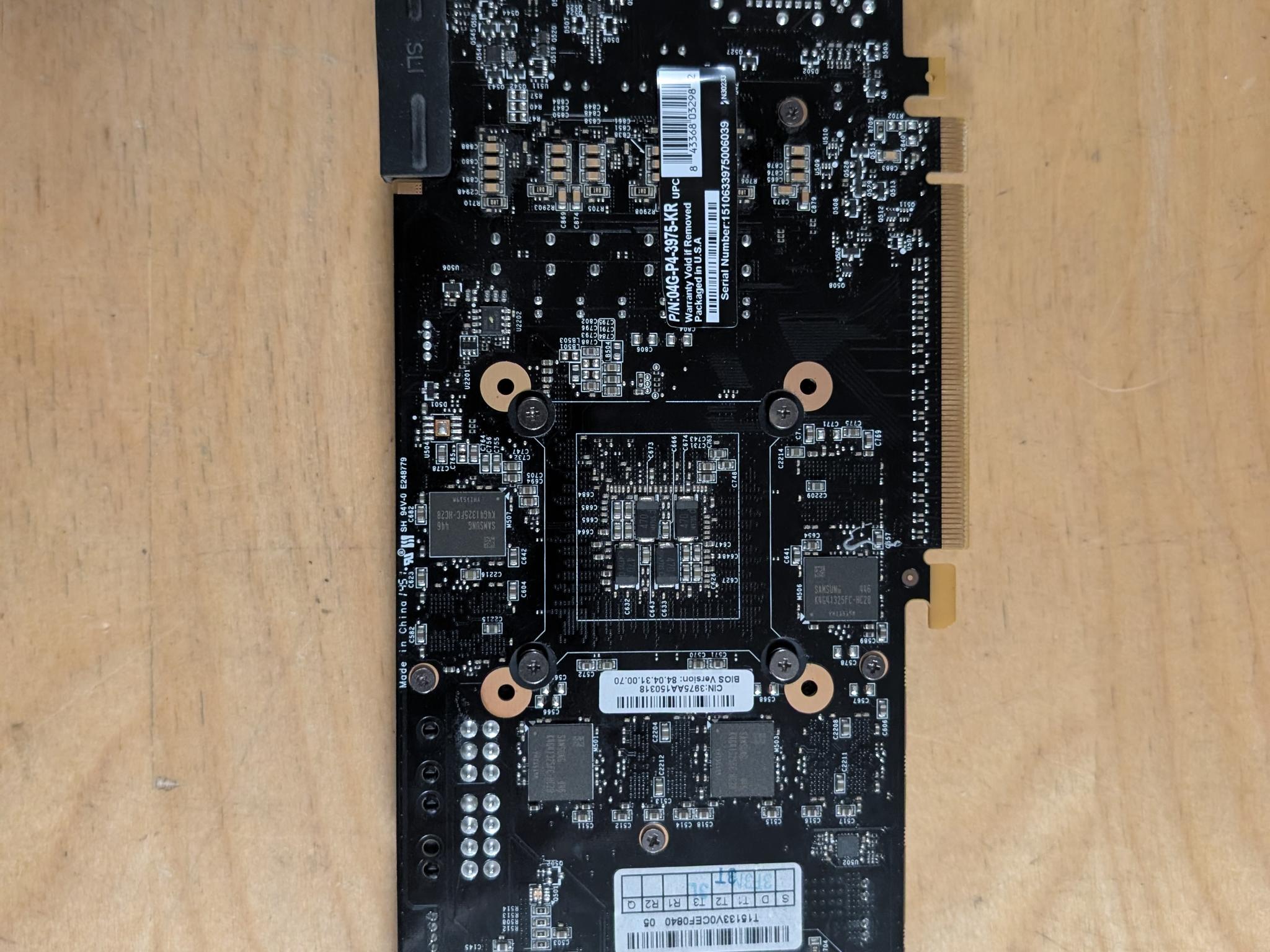 EVGA Nvidia GTX 970 4GB SSC