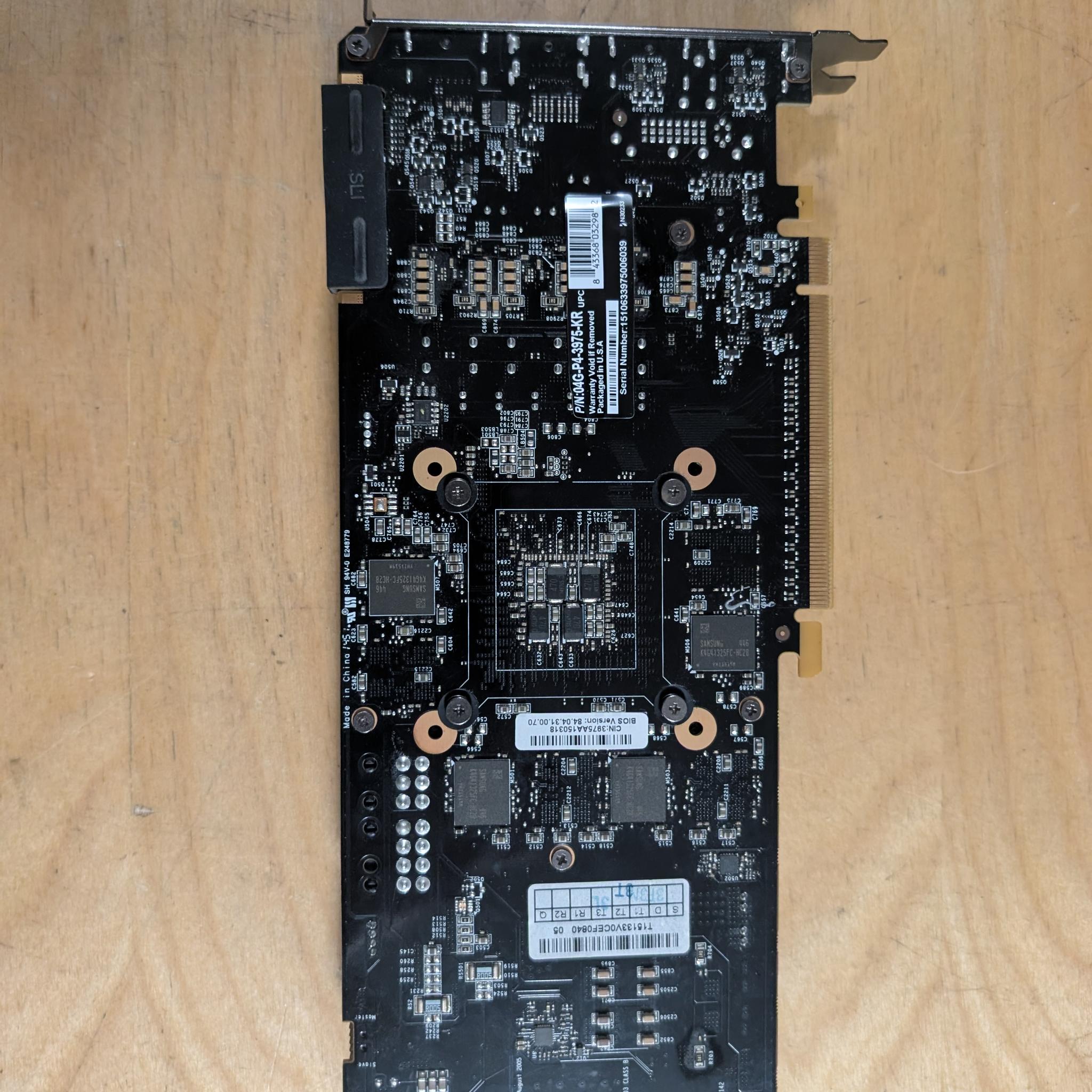 EVGA Nvidia GTX 970 4GB SSC