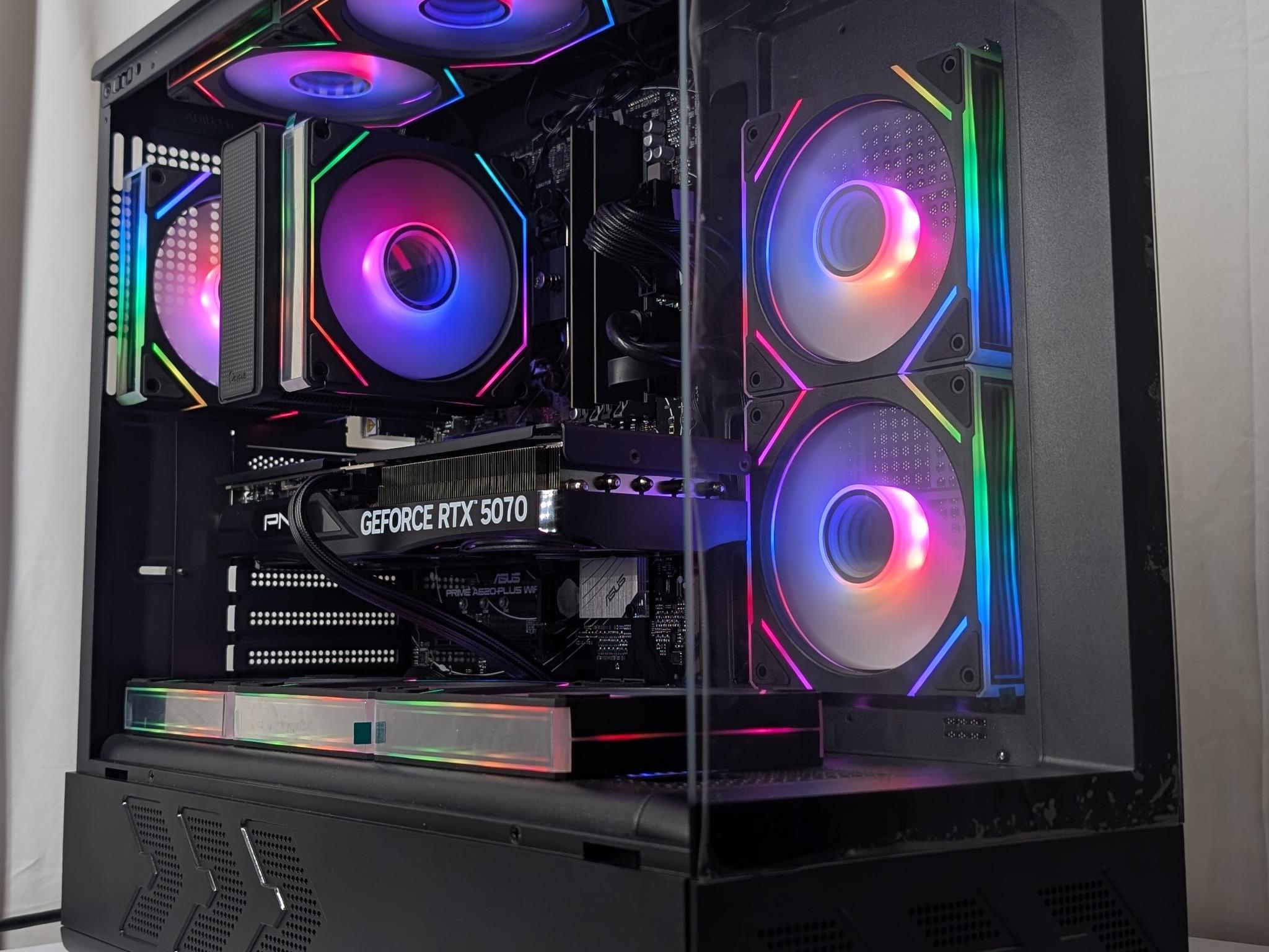 RTX 5070 | RYZEN 5 7500F | 16GB DDR5 | 650W PSU |