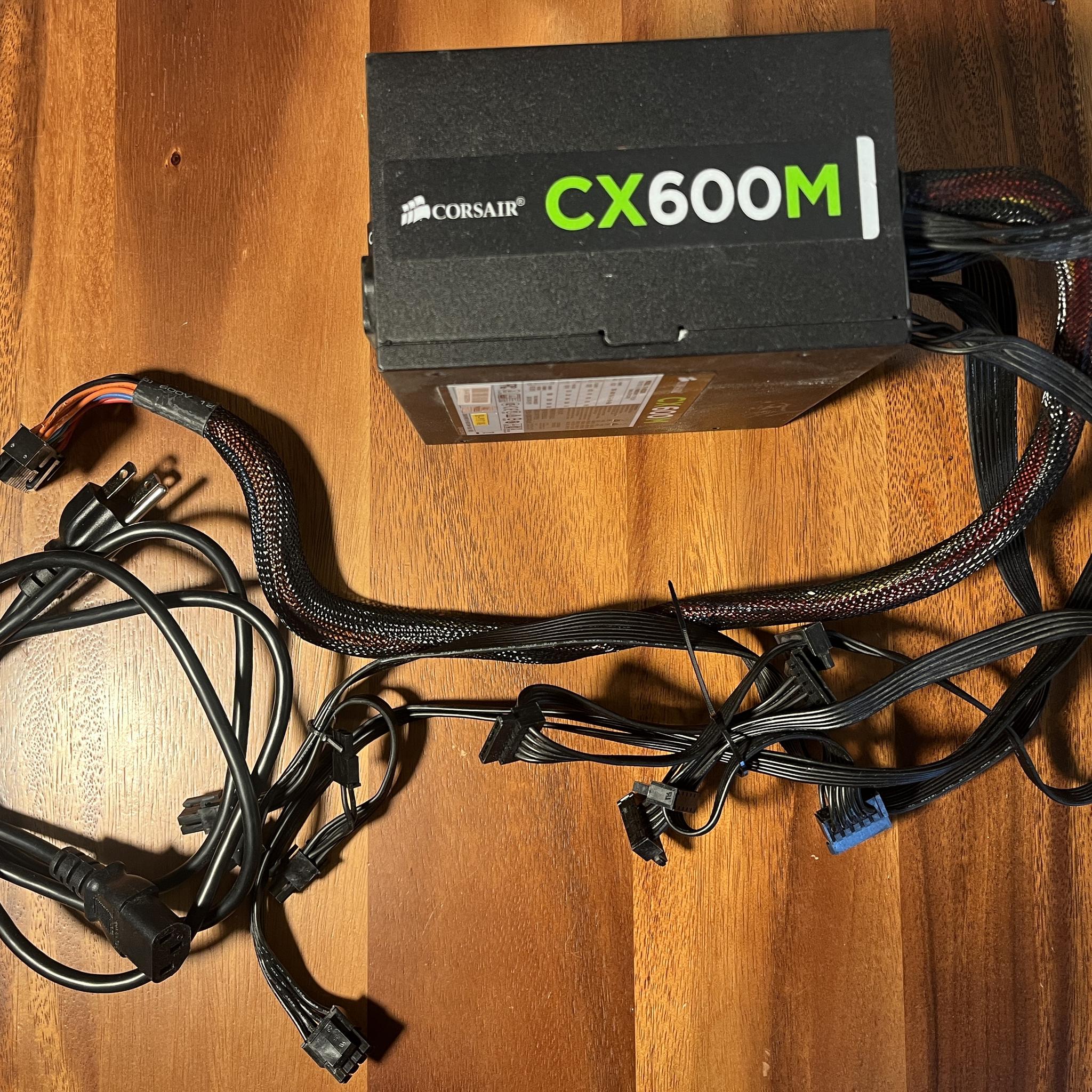 CORSAIR CX600M 600W 80 PLUS BRONZE Power Supply