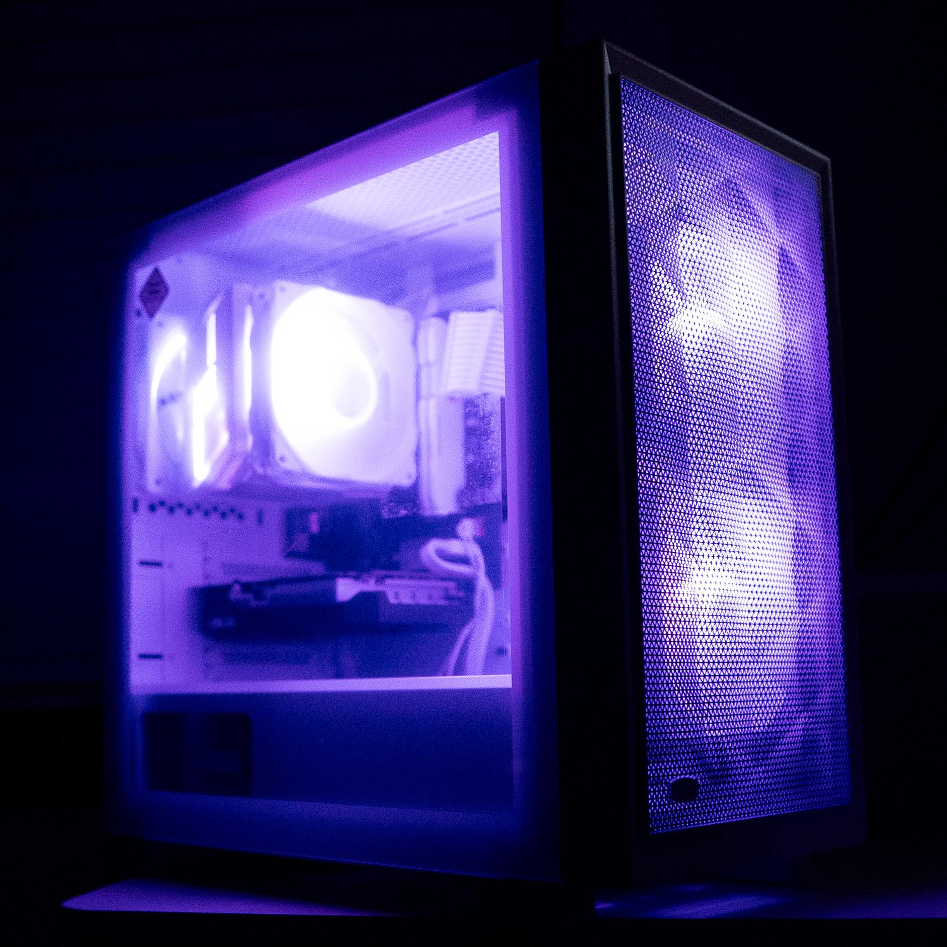 ⛈️🟣 | GTX 1650 OC | INTEL i5 3550 | 16GB DDR3 RAM | 256GB NVME SSD + 500GB HDD | Violet Blizzard |